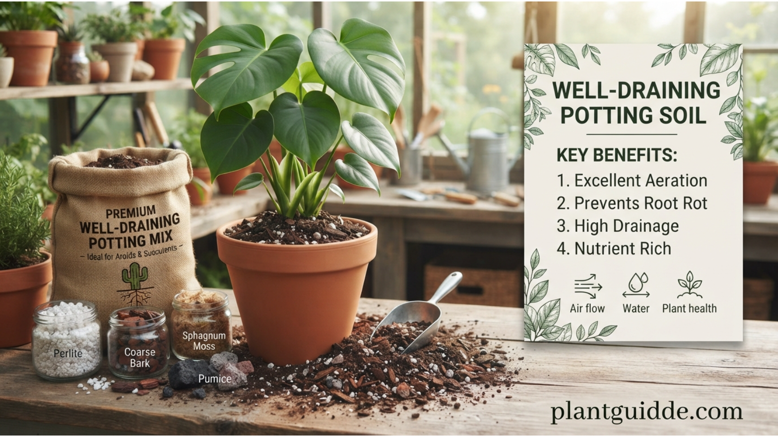 Choose a Well-Draining Potting Mix