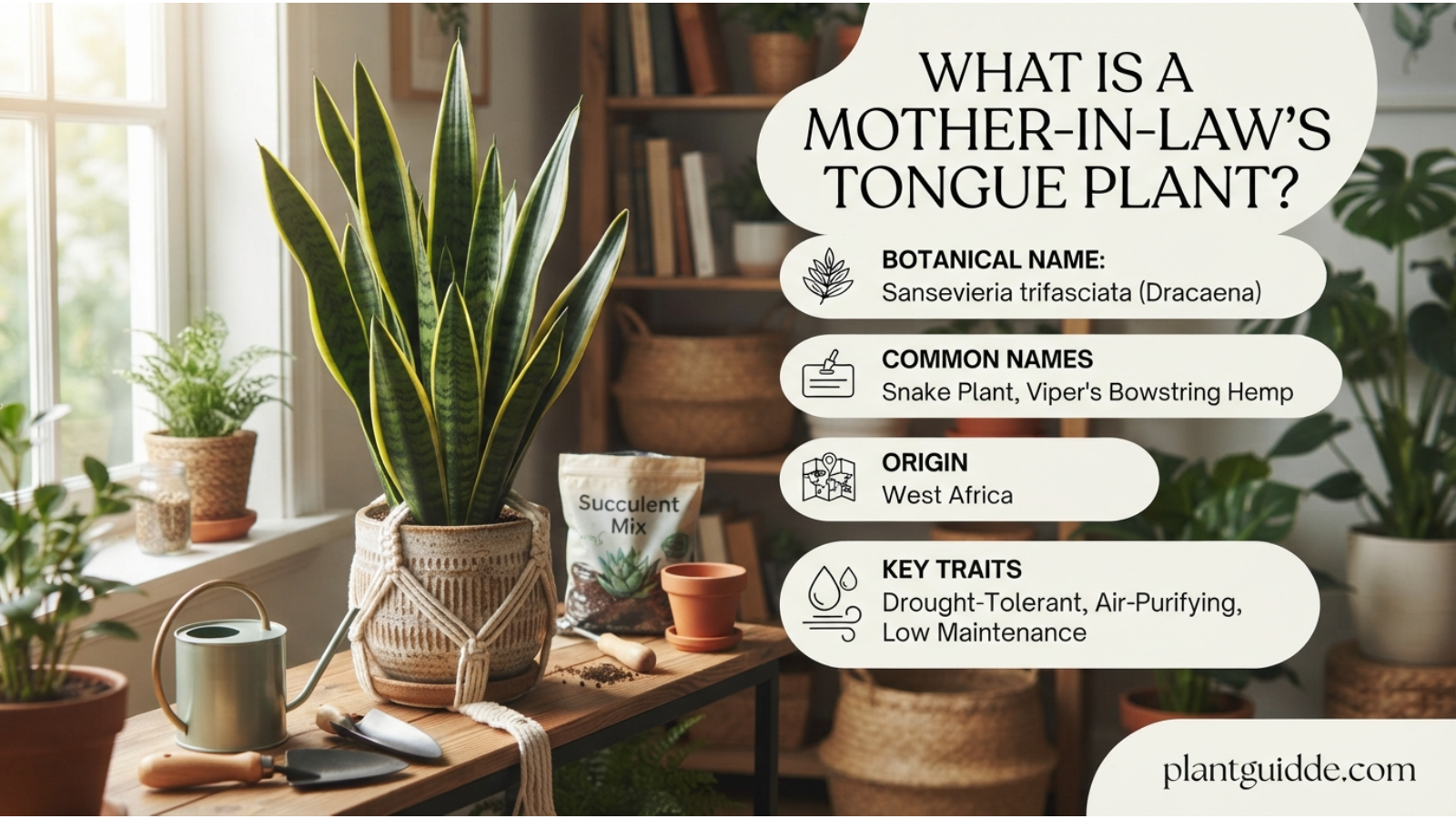 Mother in Law Tongue Plant