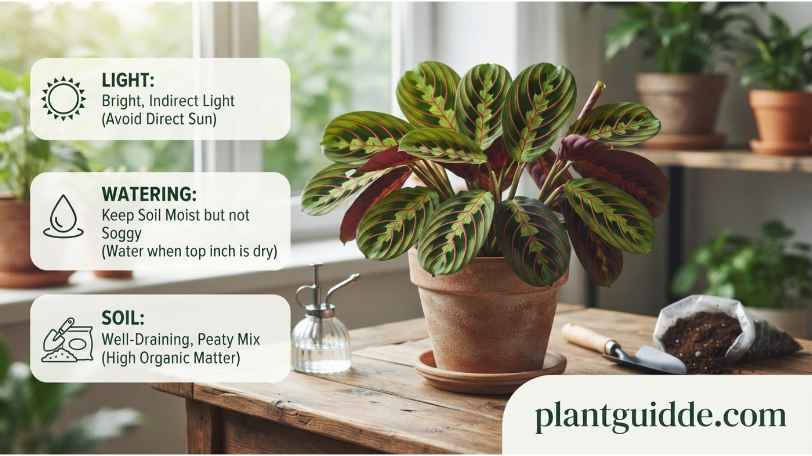 Red Prayer Plant Care