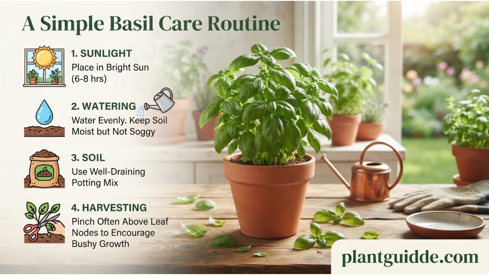 A Simple Basil Care Routine