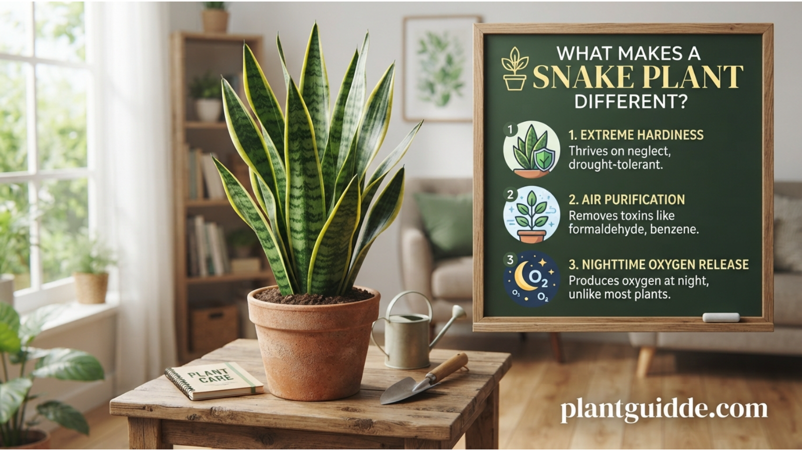 Snake Plant Different