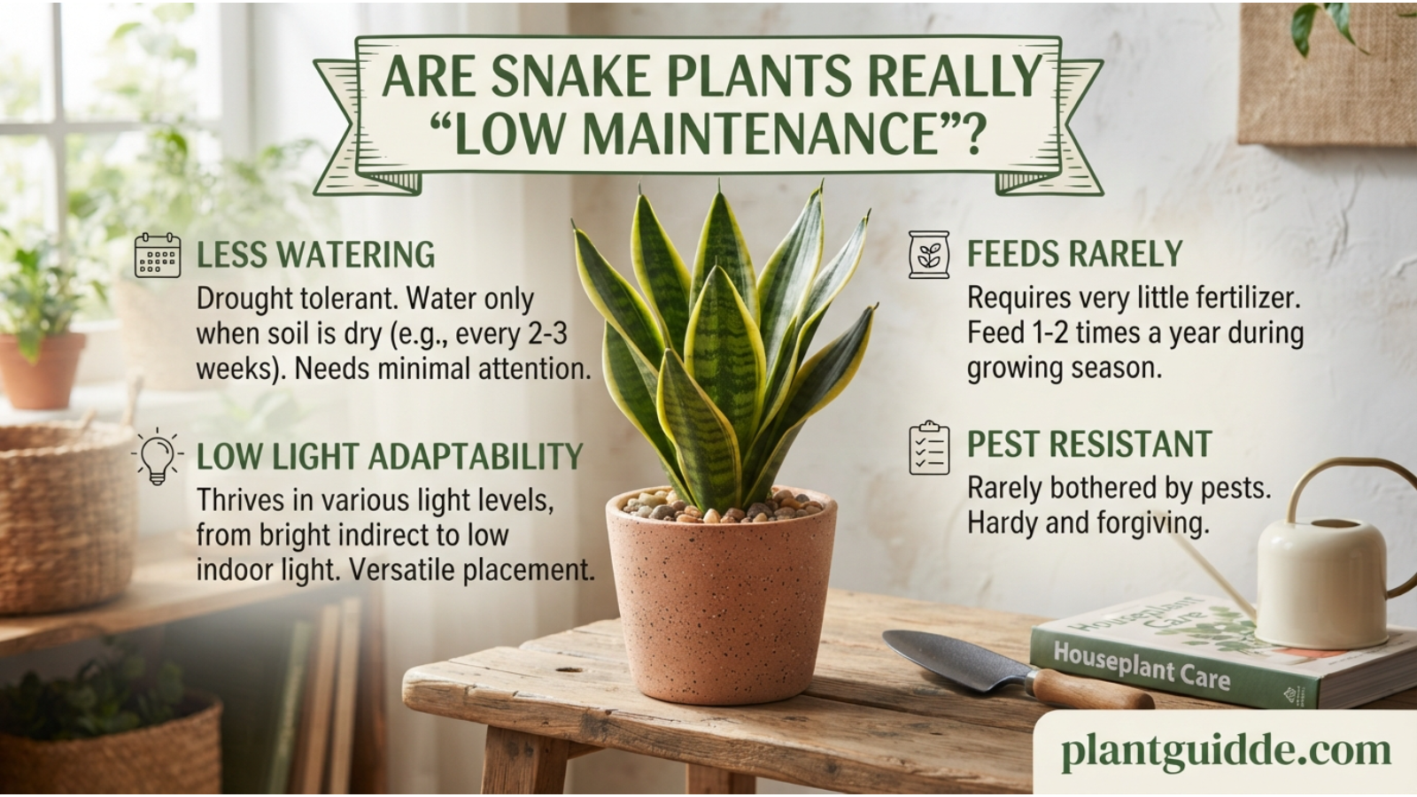 Are Snake Plants Really “Low Maintenance”