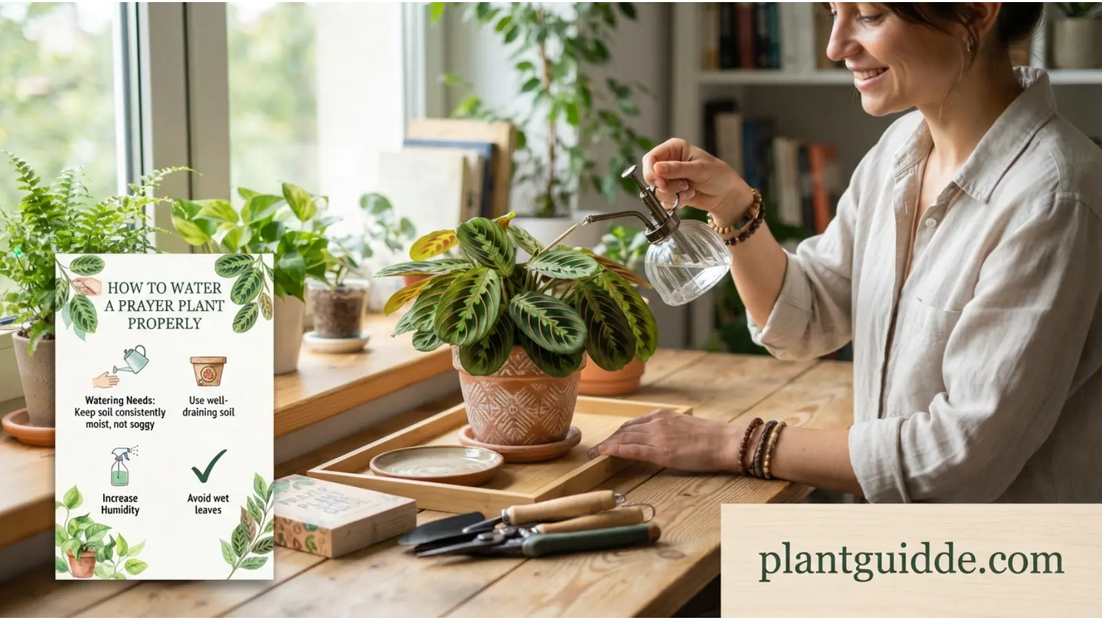 Water a Prayer Plant Properly