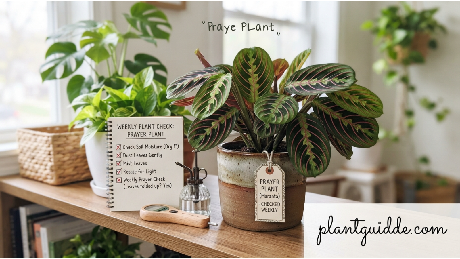 A Simple Weekly Prayer Plant Check