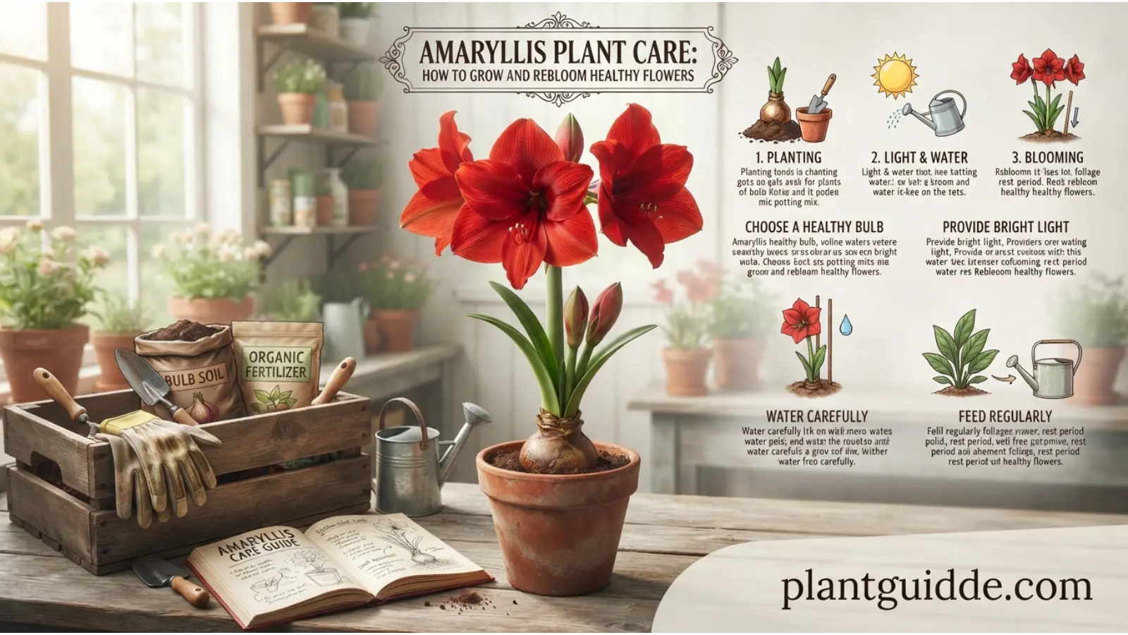 amaryllis plant care