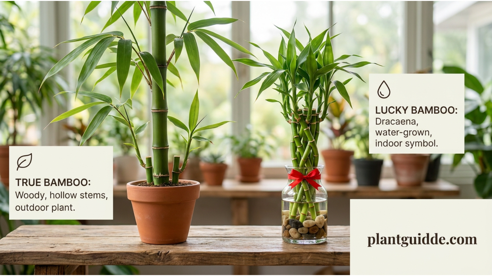 Is It True Bamboo or Lucky Bamboo