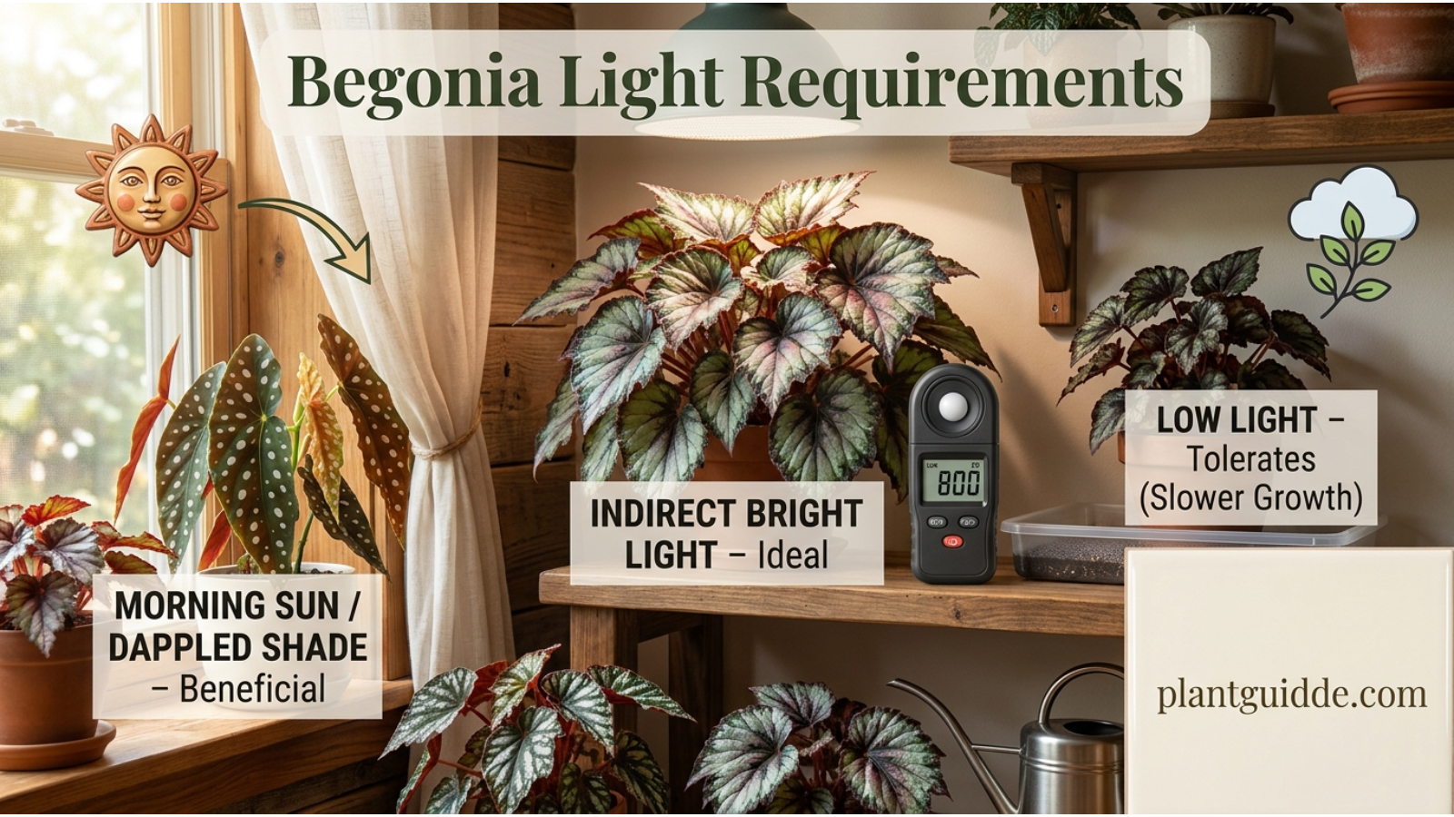 Begonia Light Requirements
