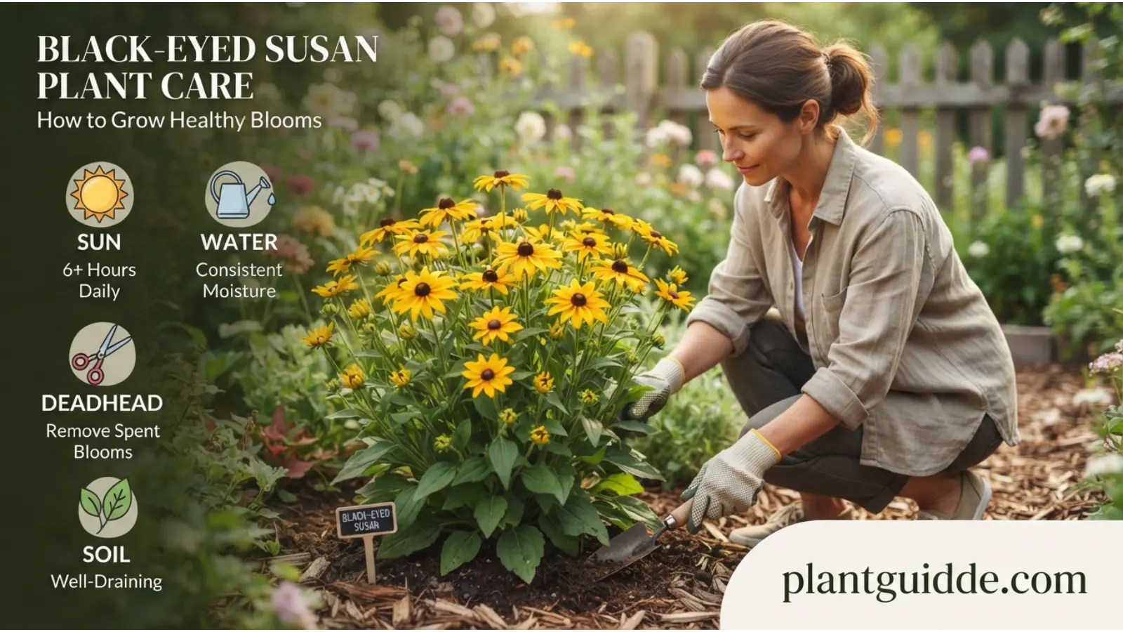 black eyed susan plant care