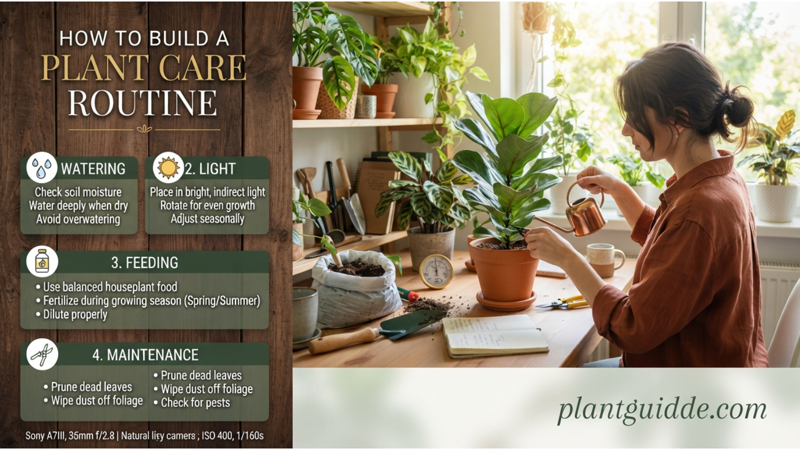 Care Routine Around the Plant