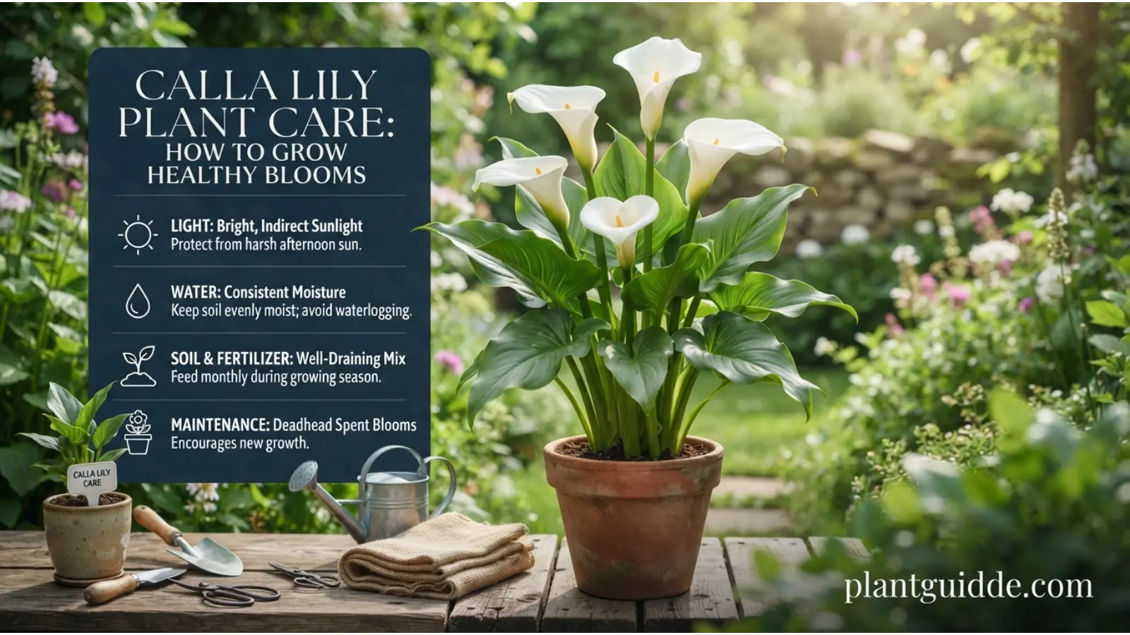calla lily plant care