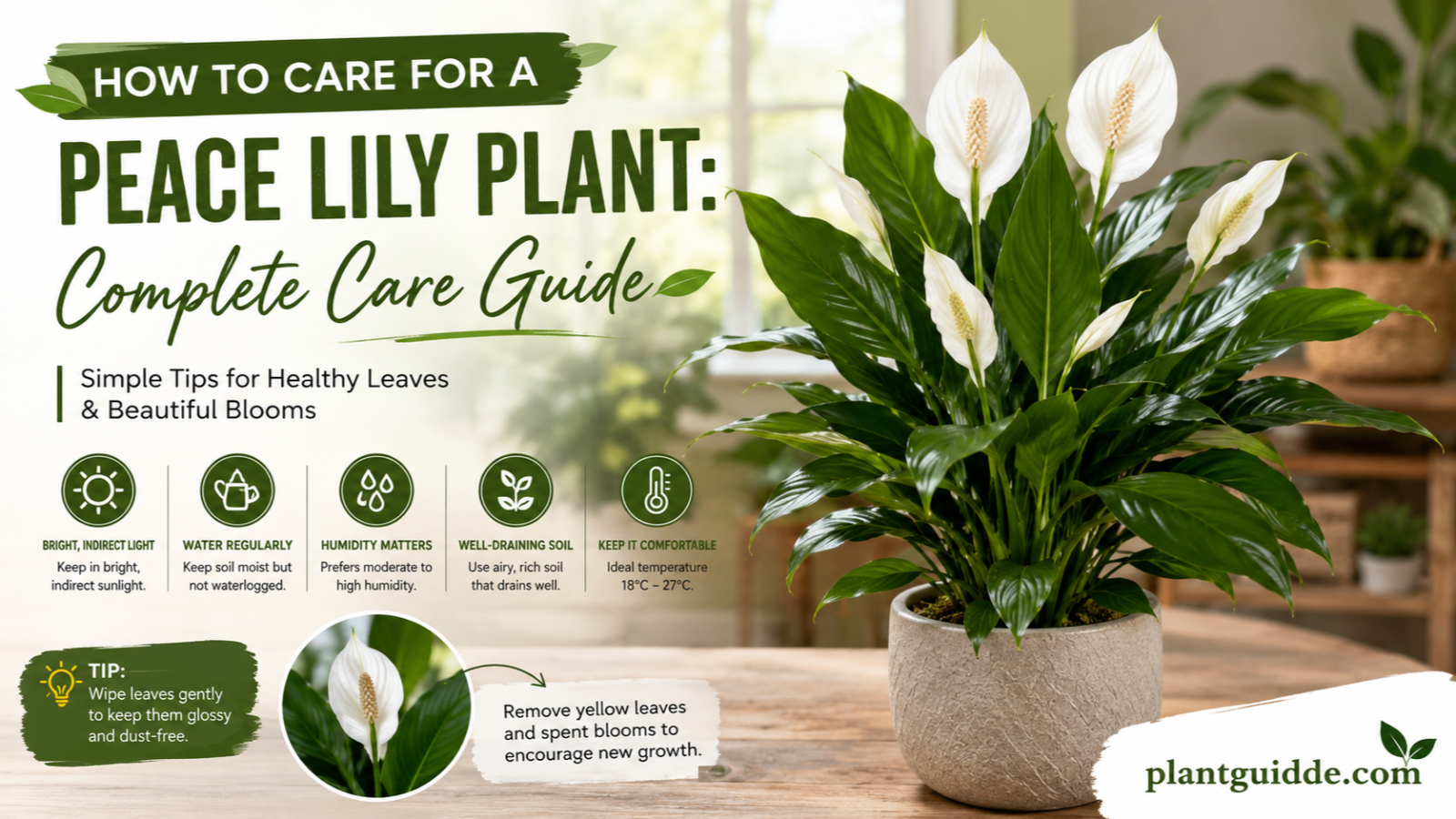 Peace Lily Plant