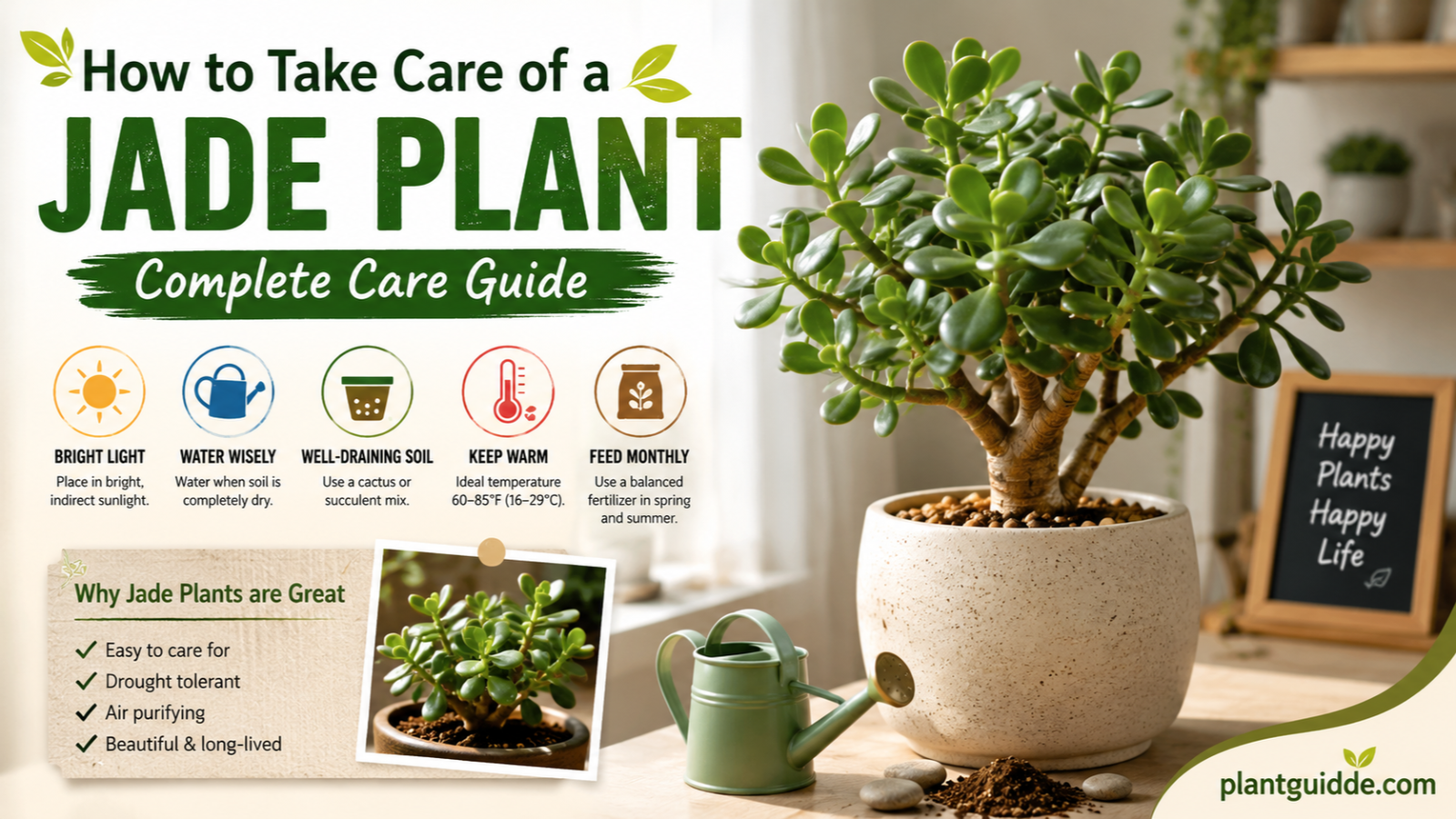care of a jade plant