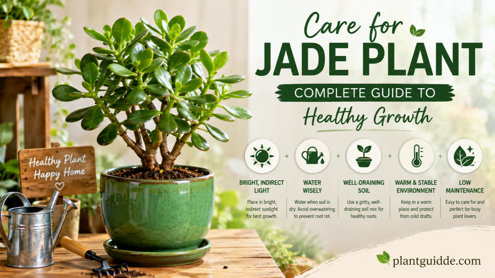 care for jade plant