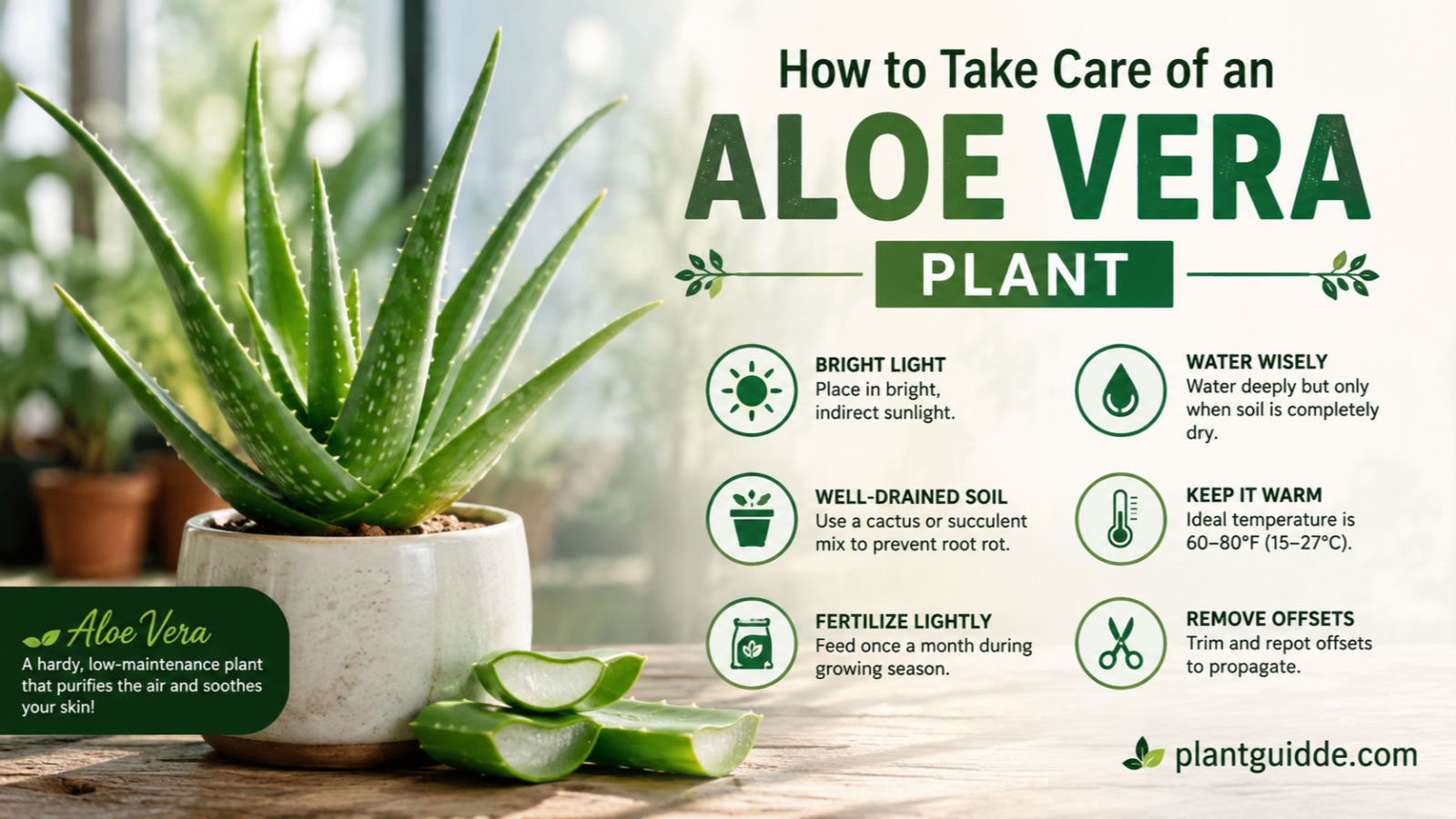 Care of an Aloe Vera Plant