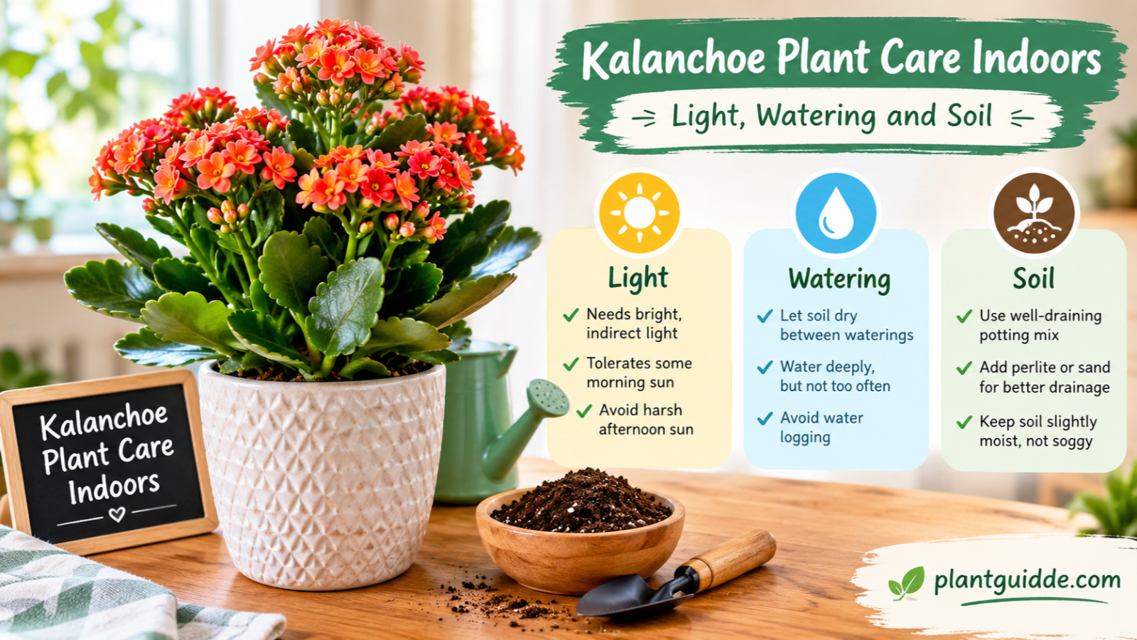 kalanchoe plant care indoors