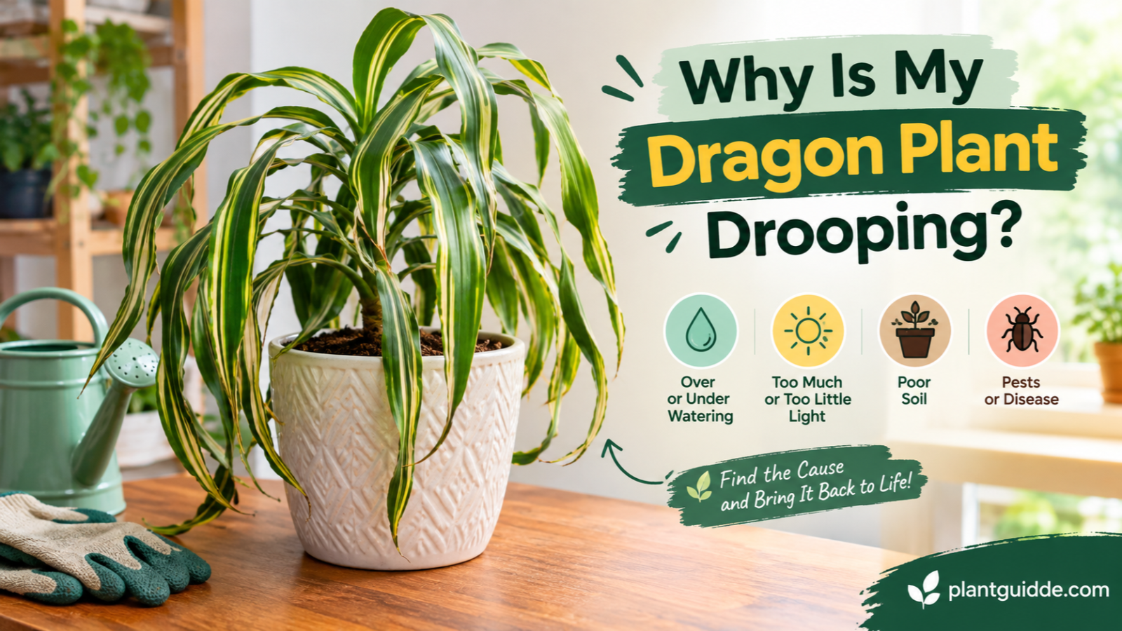 Why Is My Dragon Plant Drooping