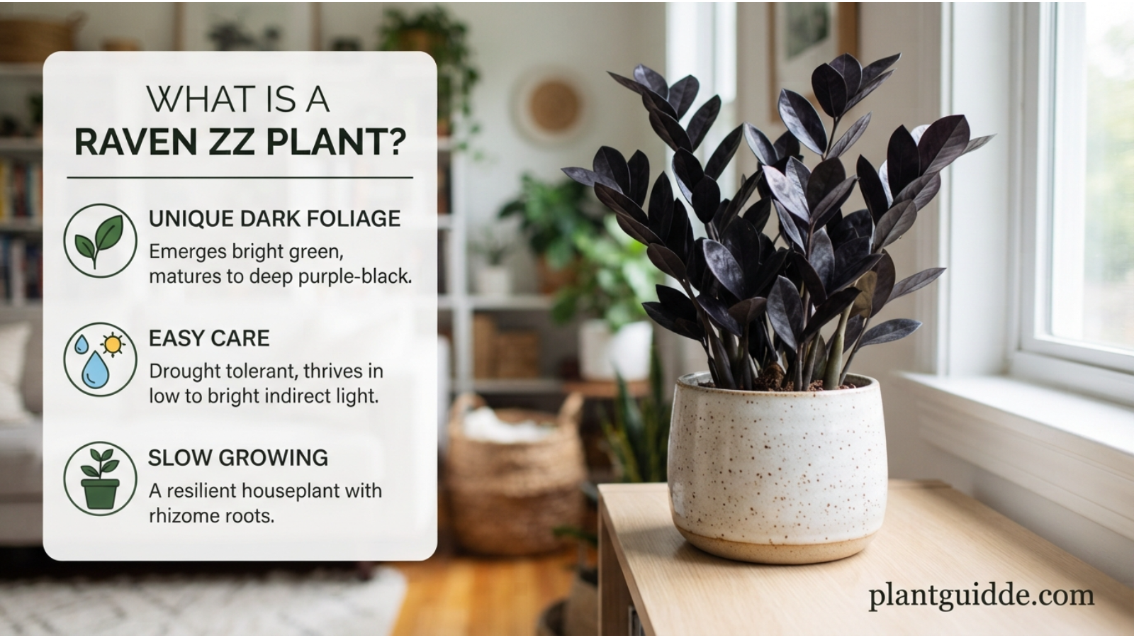 What Is a Raven ZZ Plant