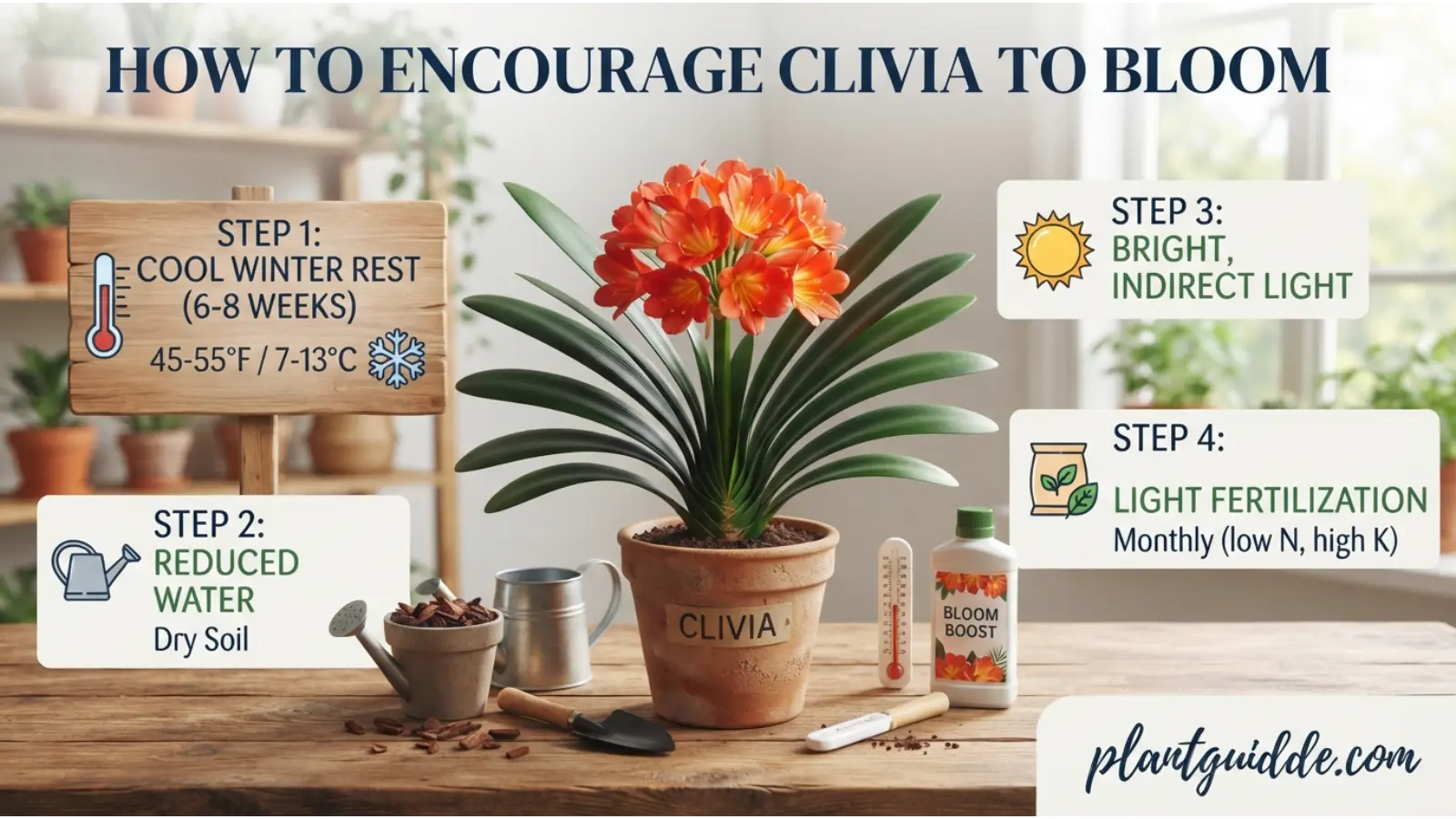 Encourage Clivia to Bloom