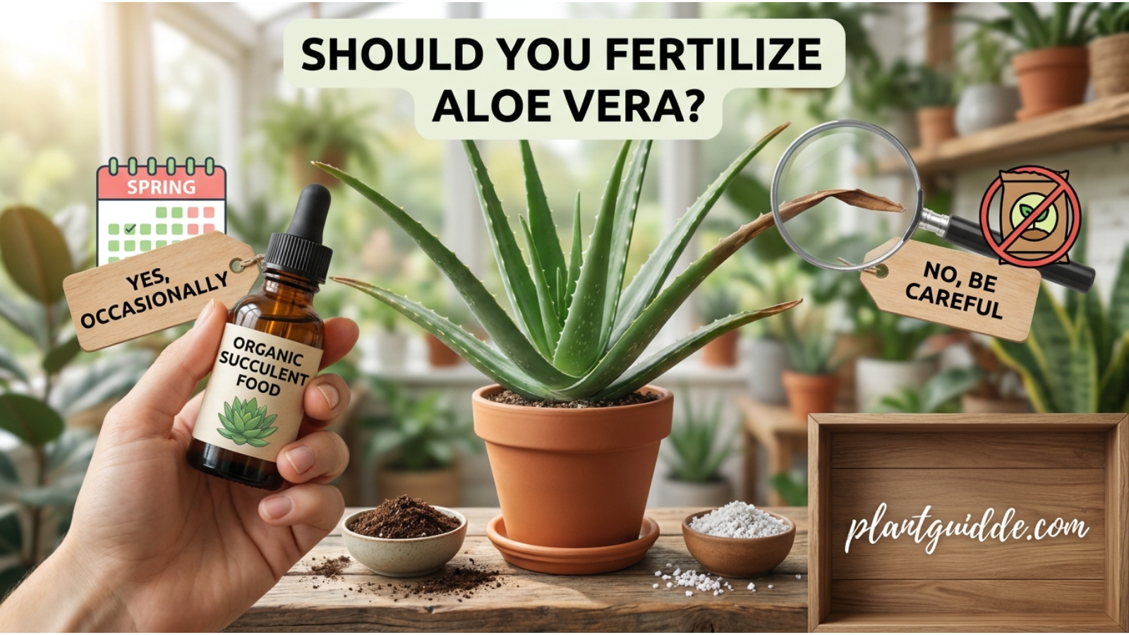 Should You Fertilize Aloe Vera