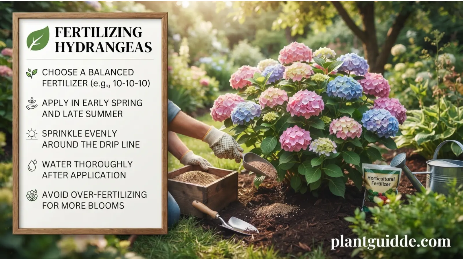 Fertilizing Hydrangeas
