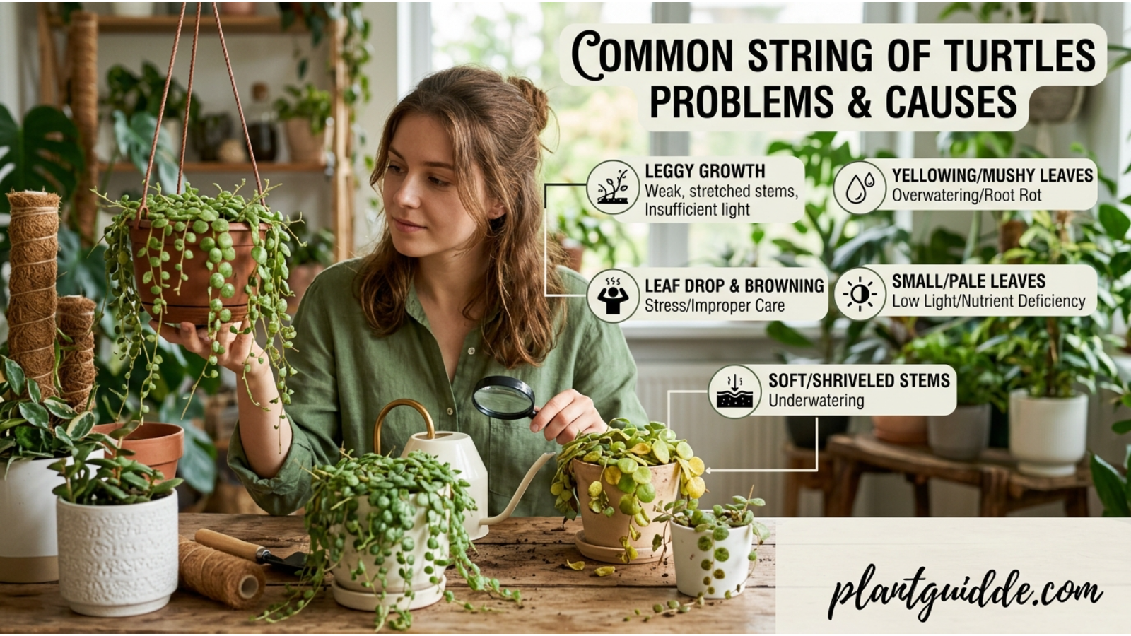 Common String of Turtles Problems