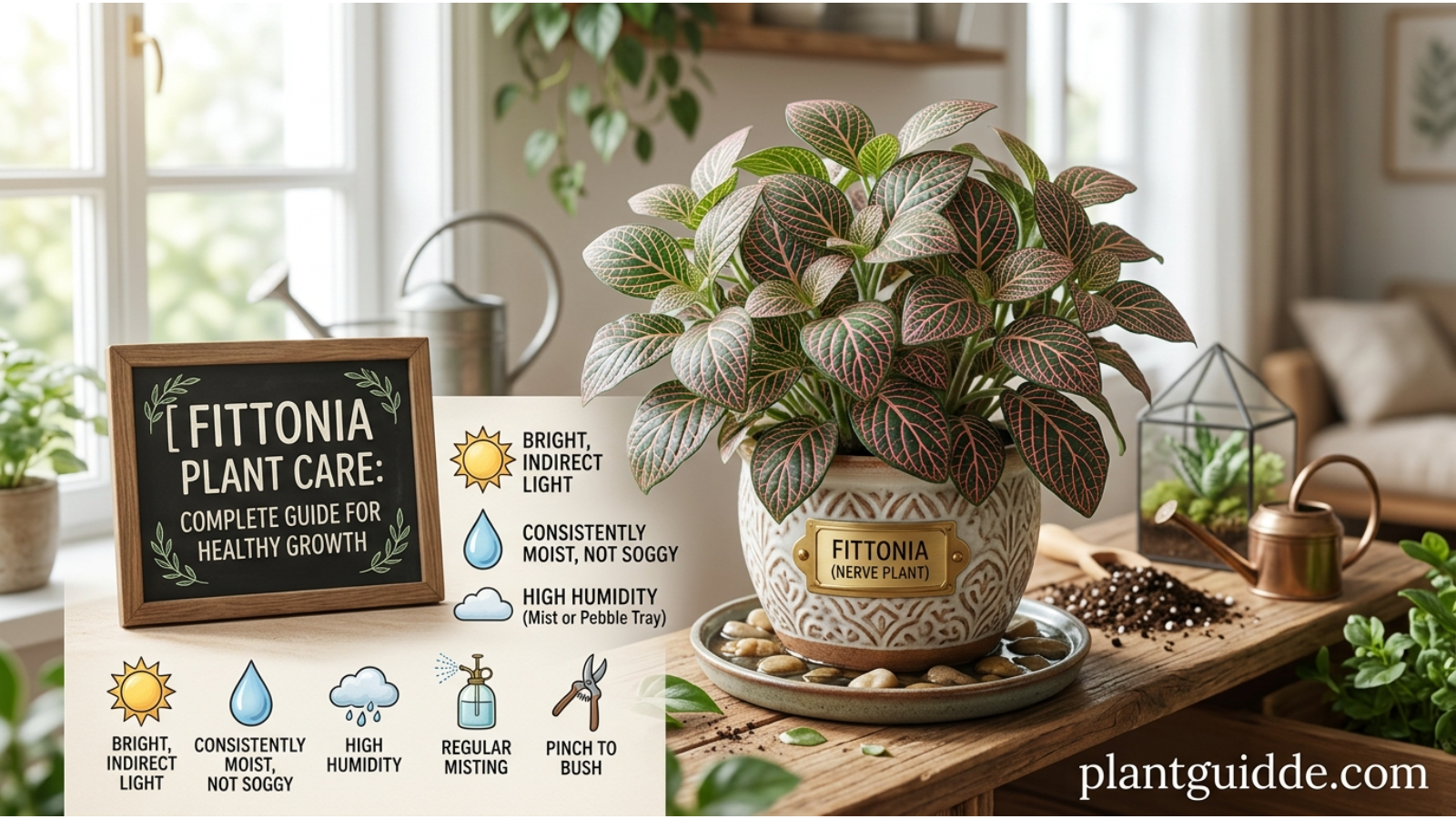 fittonia plant care