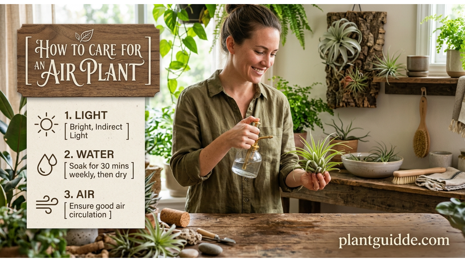 How to Care for an Air Plant