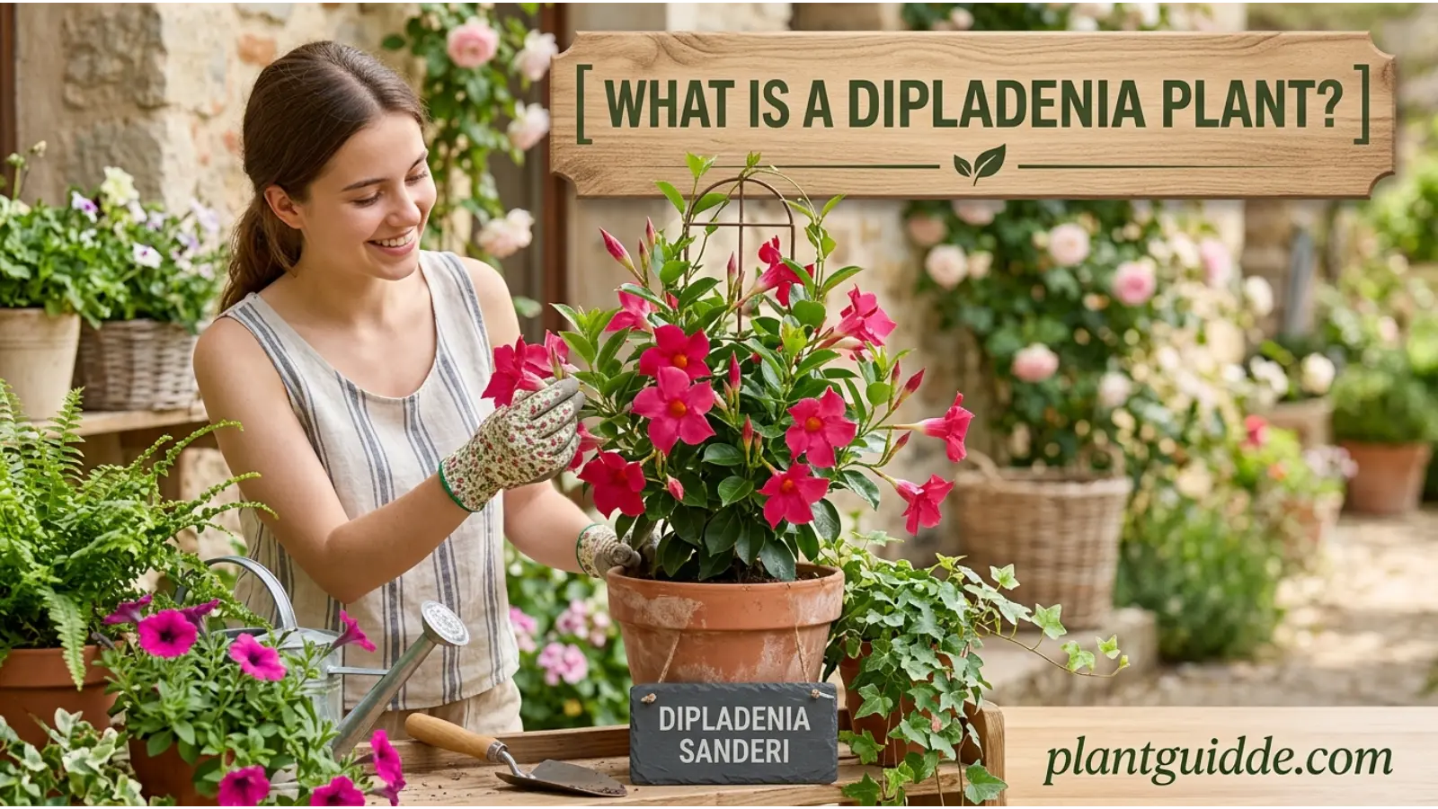 What Is a Dipladenia Plant
