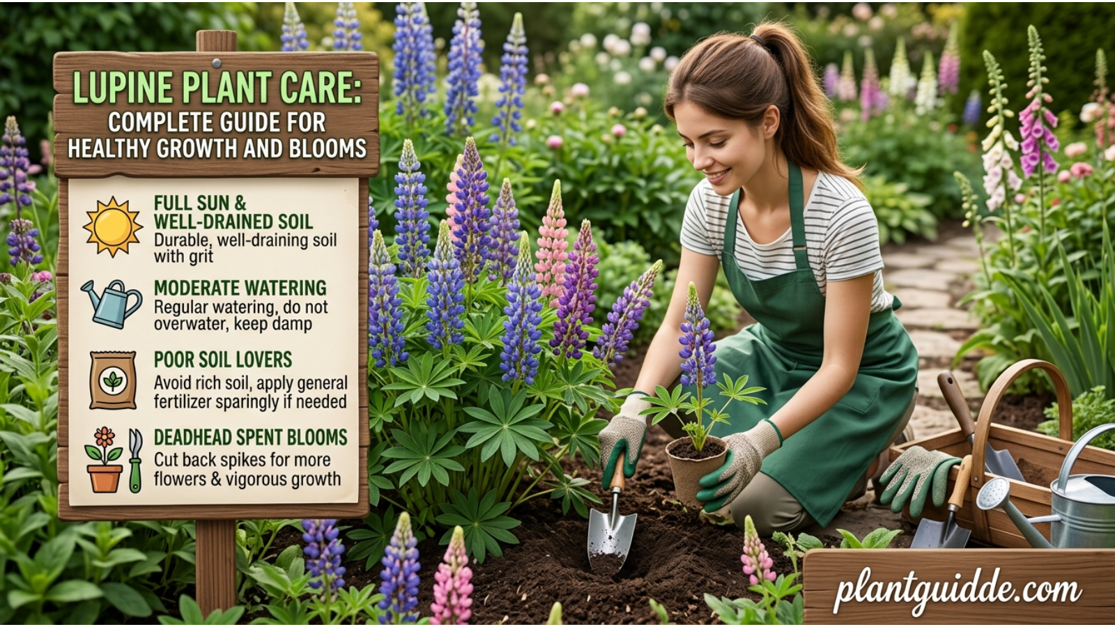 lupine plant care
