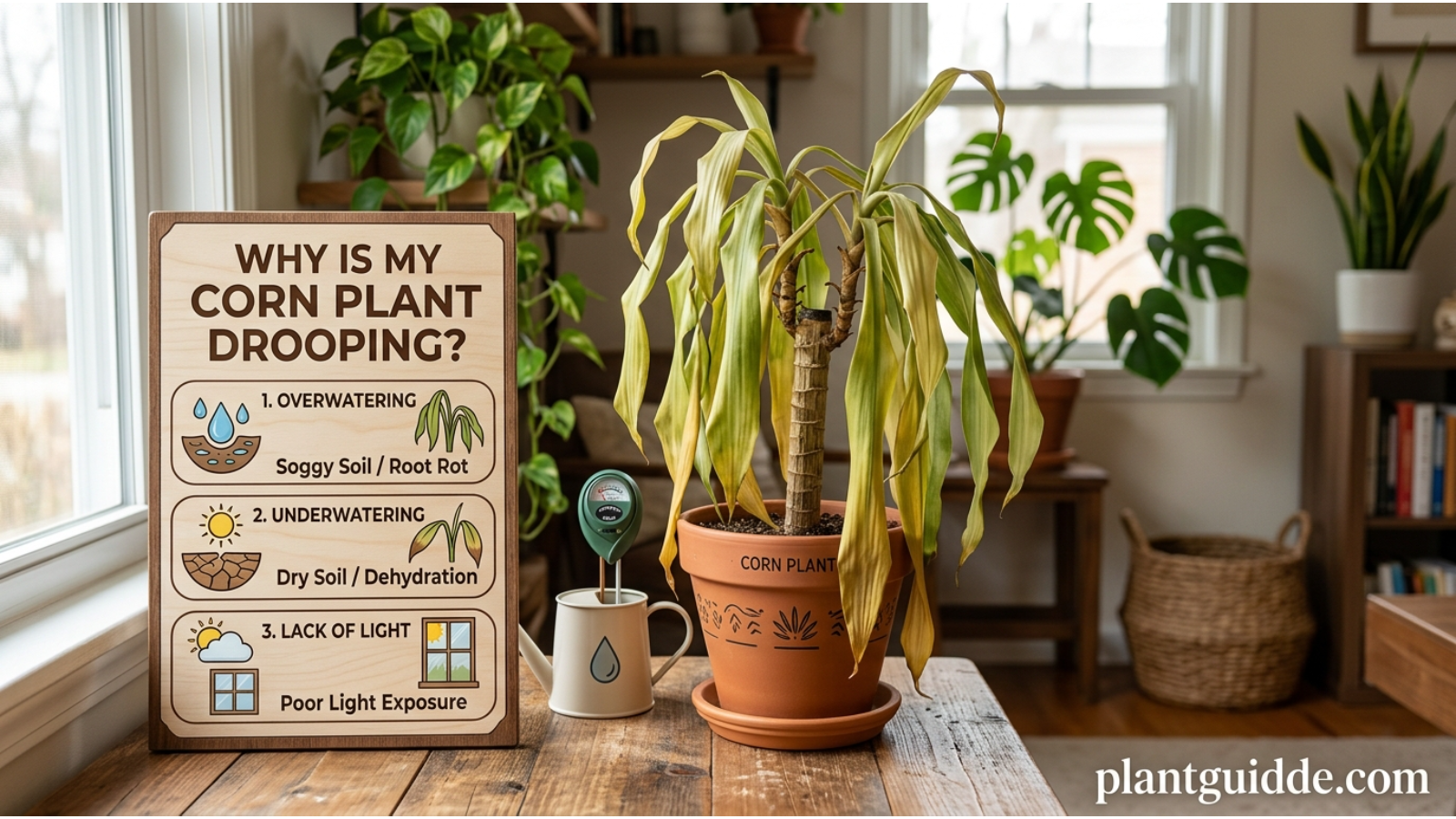 Why Is My Corn Plant Drooping