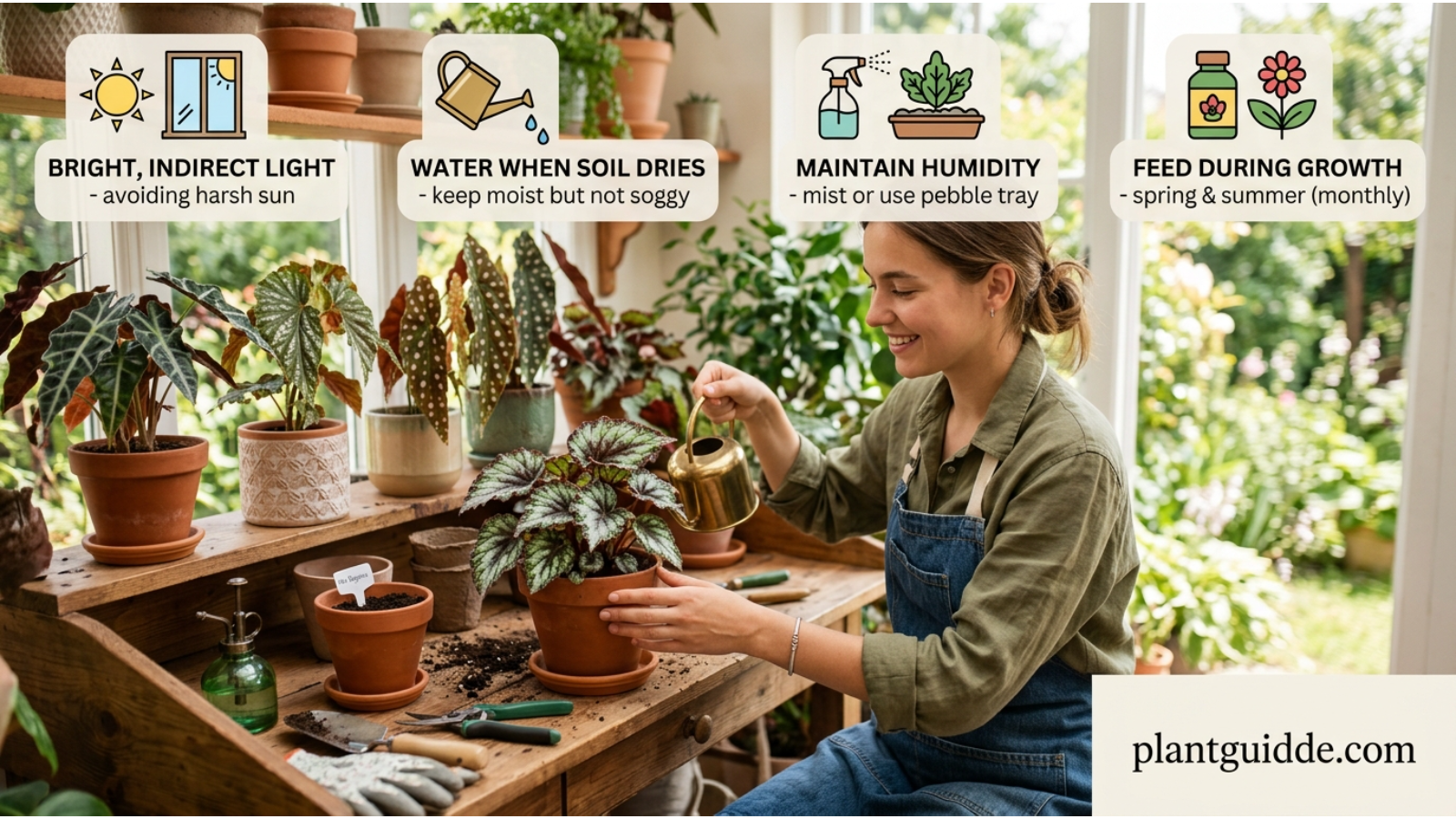 A Simple Begonia Care Routine