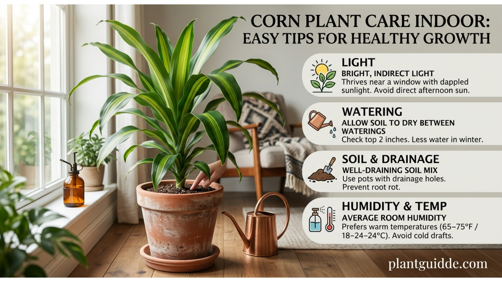 Corn Plant Care Indoor