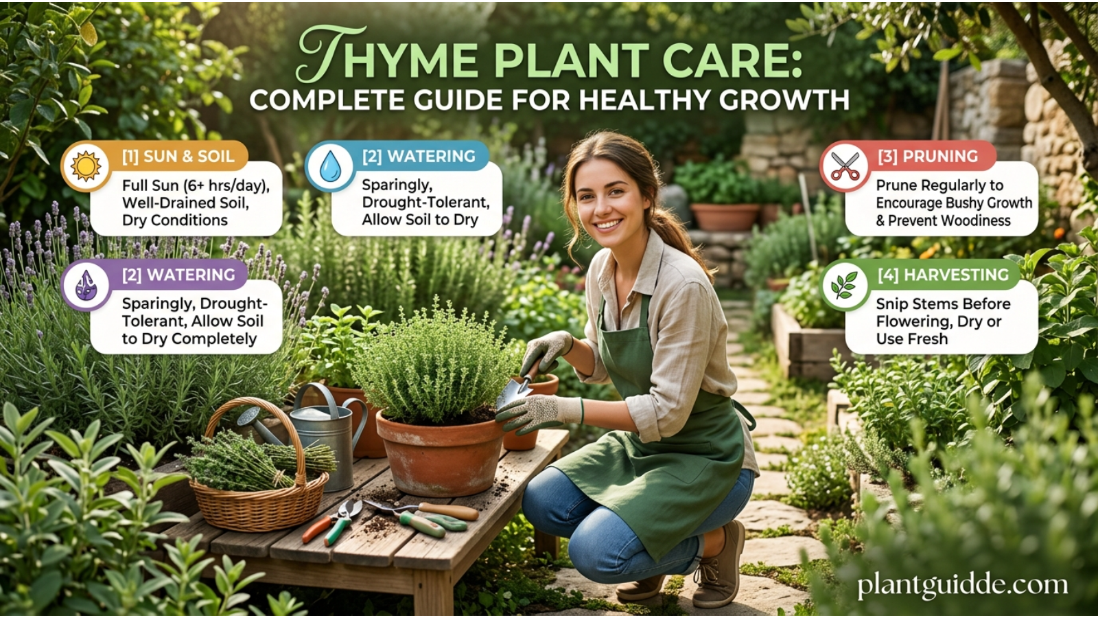 thyme plant care