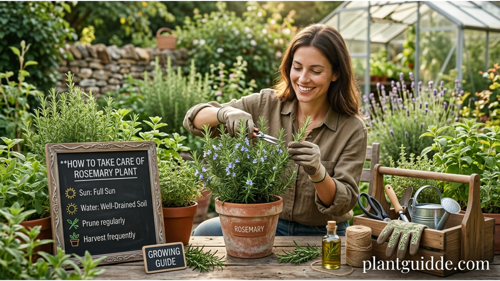 take care of rosemary plant