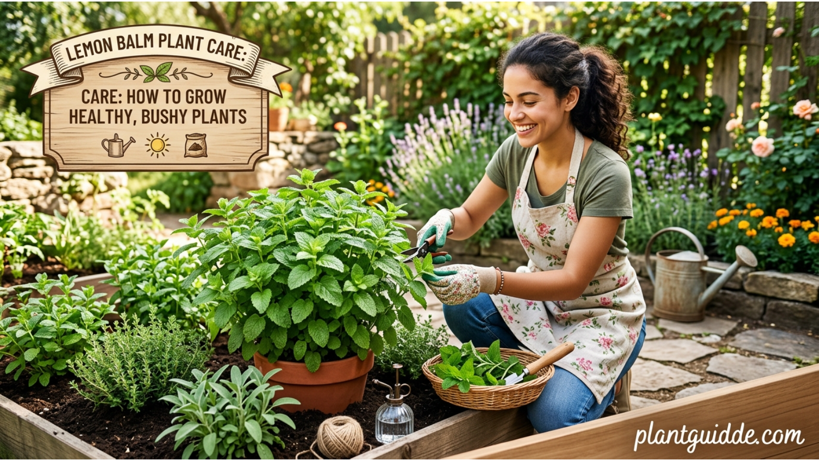 lemon balm plant care