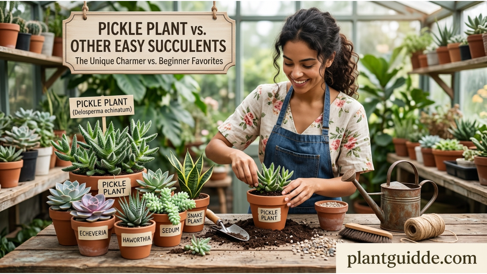 Pickle Plant vs. Other Easy Succulents