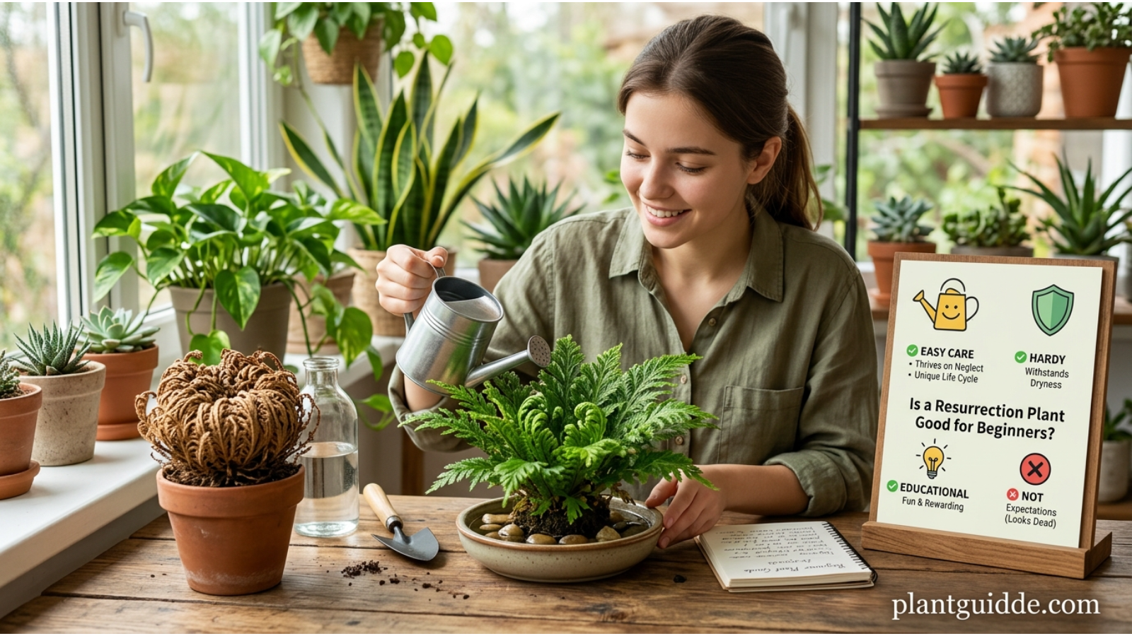 Is a Resurrection Plant Good for Beginners