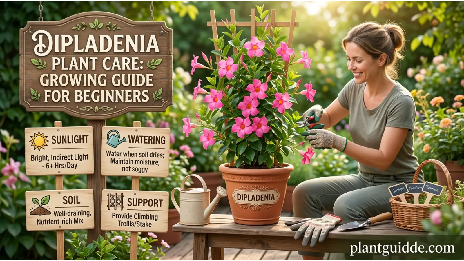 dipladenia plant care