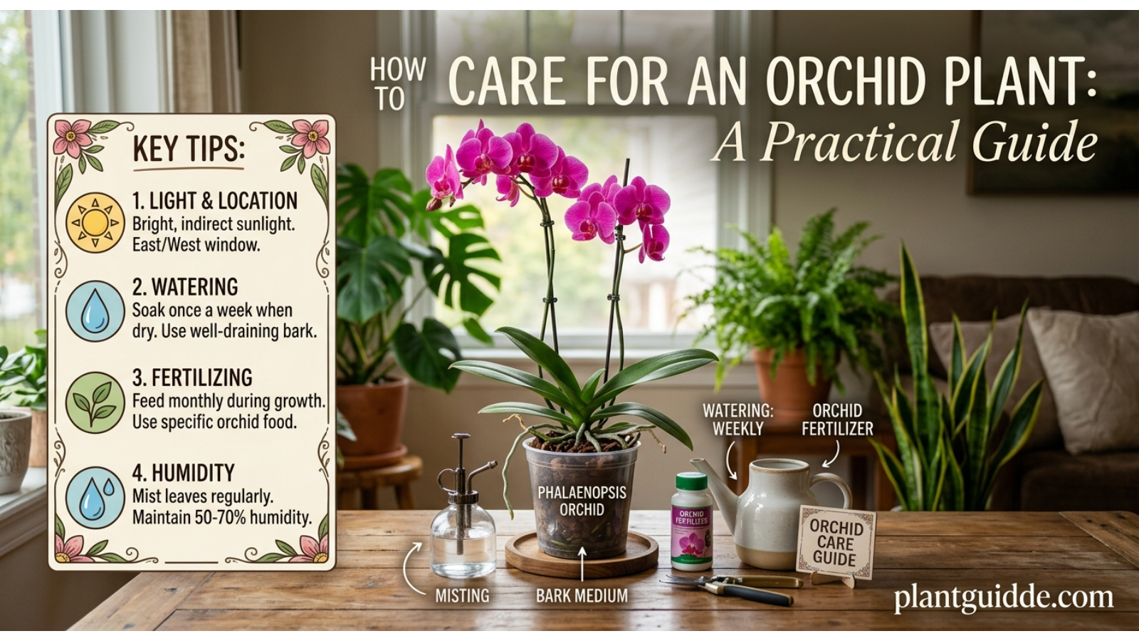 Care for an Orchid Plant