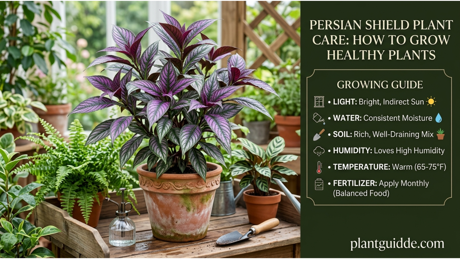 persian shield plant care