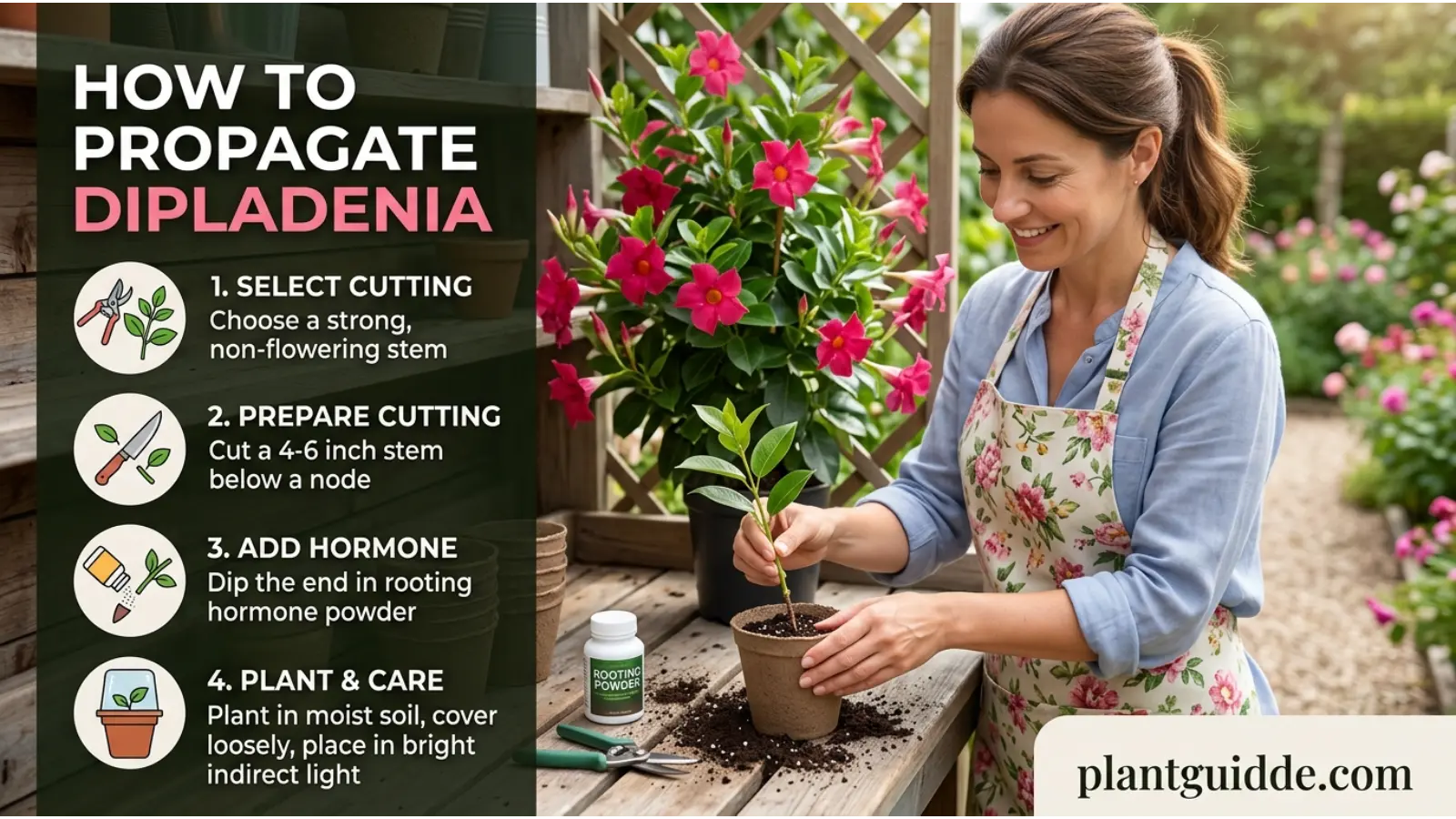 How to Propagate Dipladenia