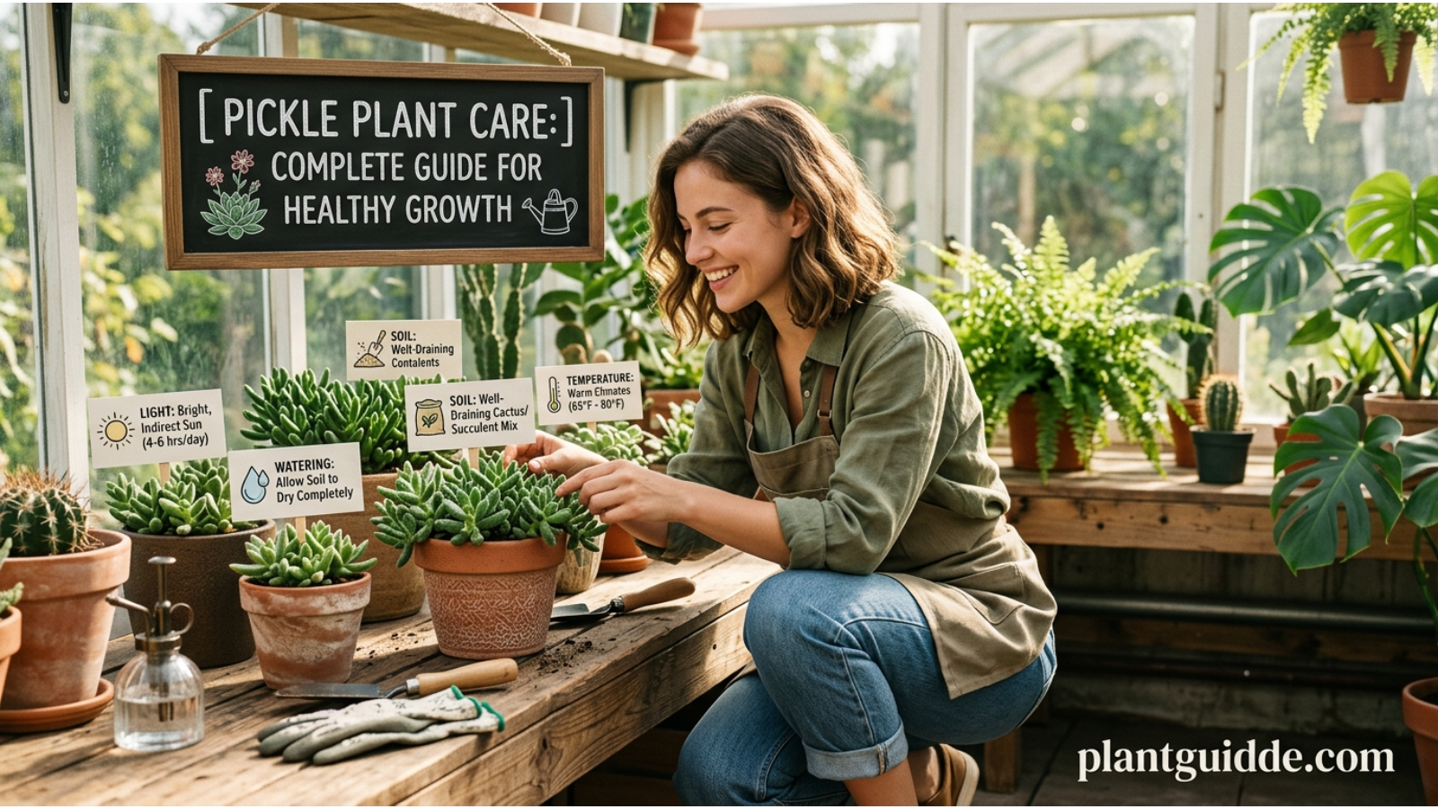 pickle plant care