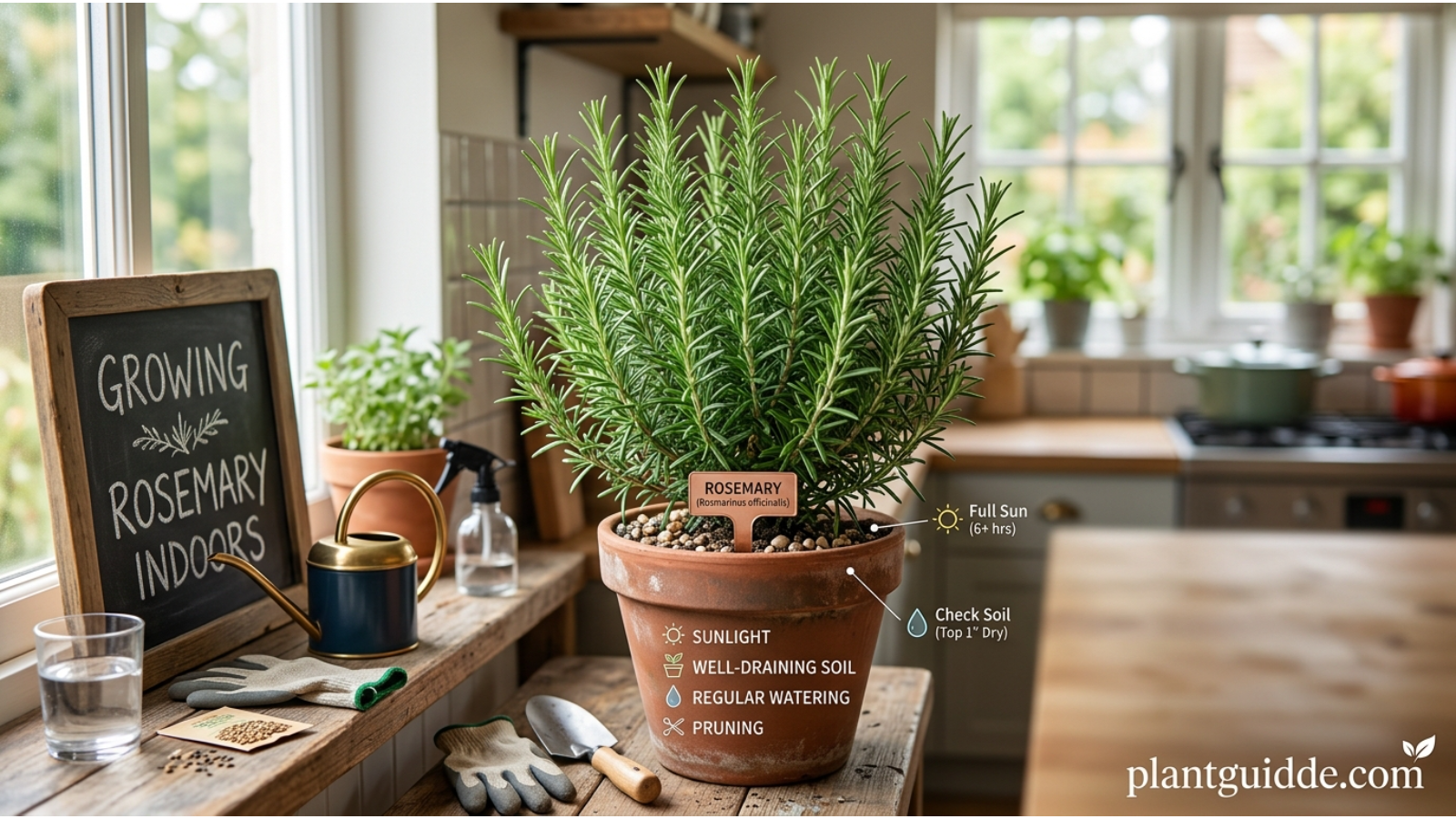 Growing Rosemary Indoors