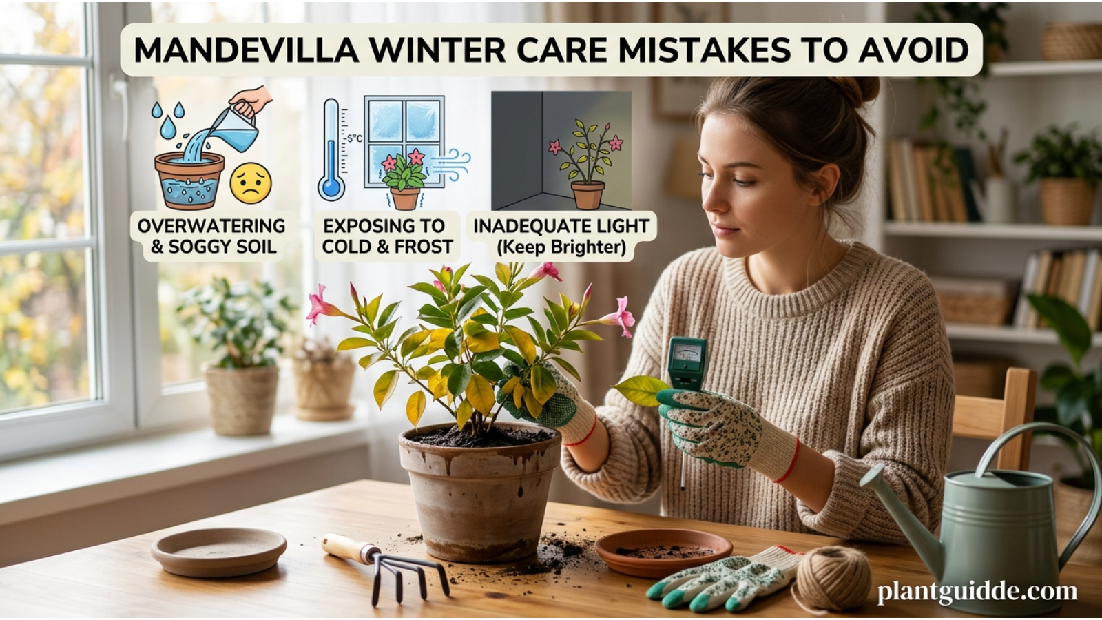 Mandevilla Winter Care Mistakes to Avoid