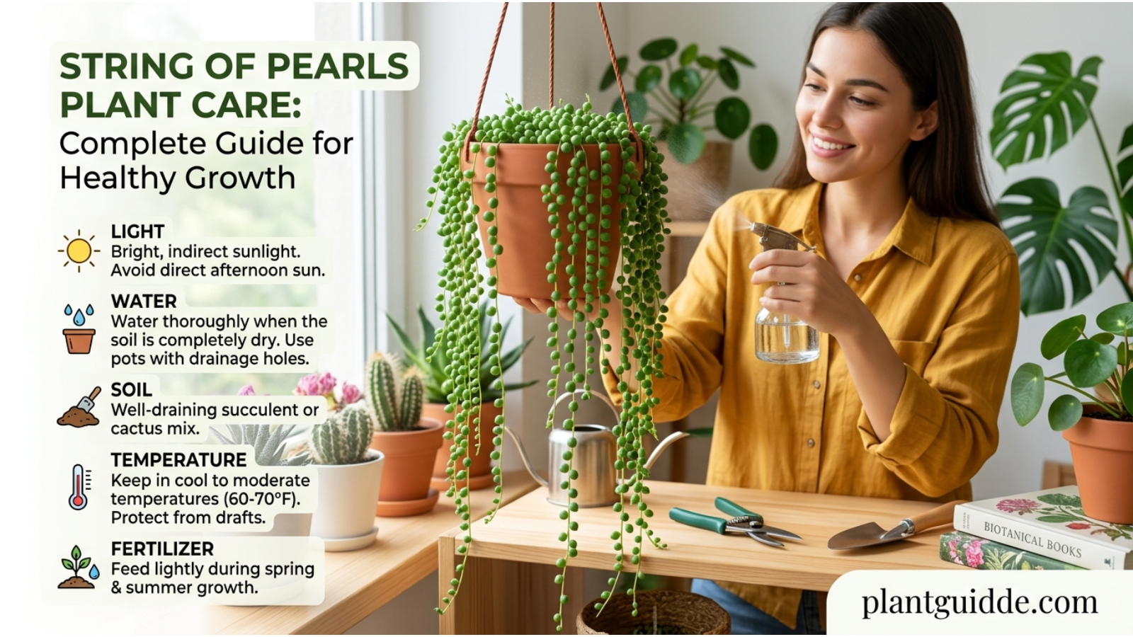string of pearls plant care