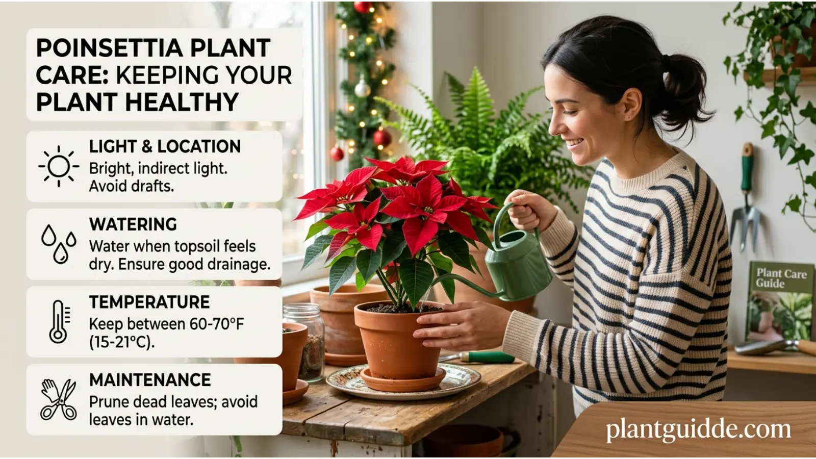 poinsettia plant care