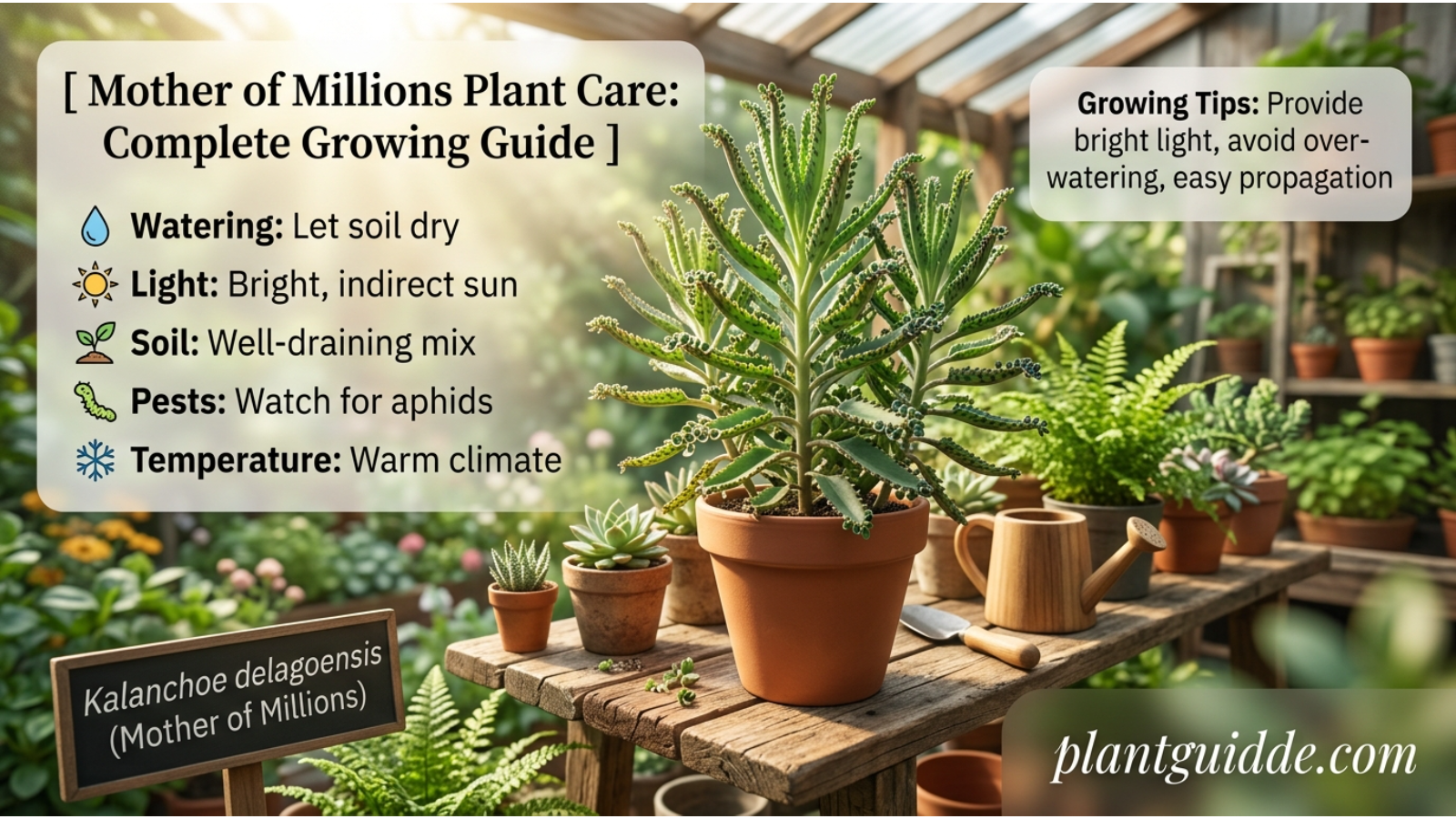 mother of millions plant care