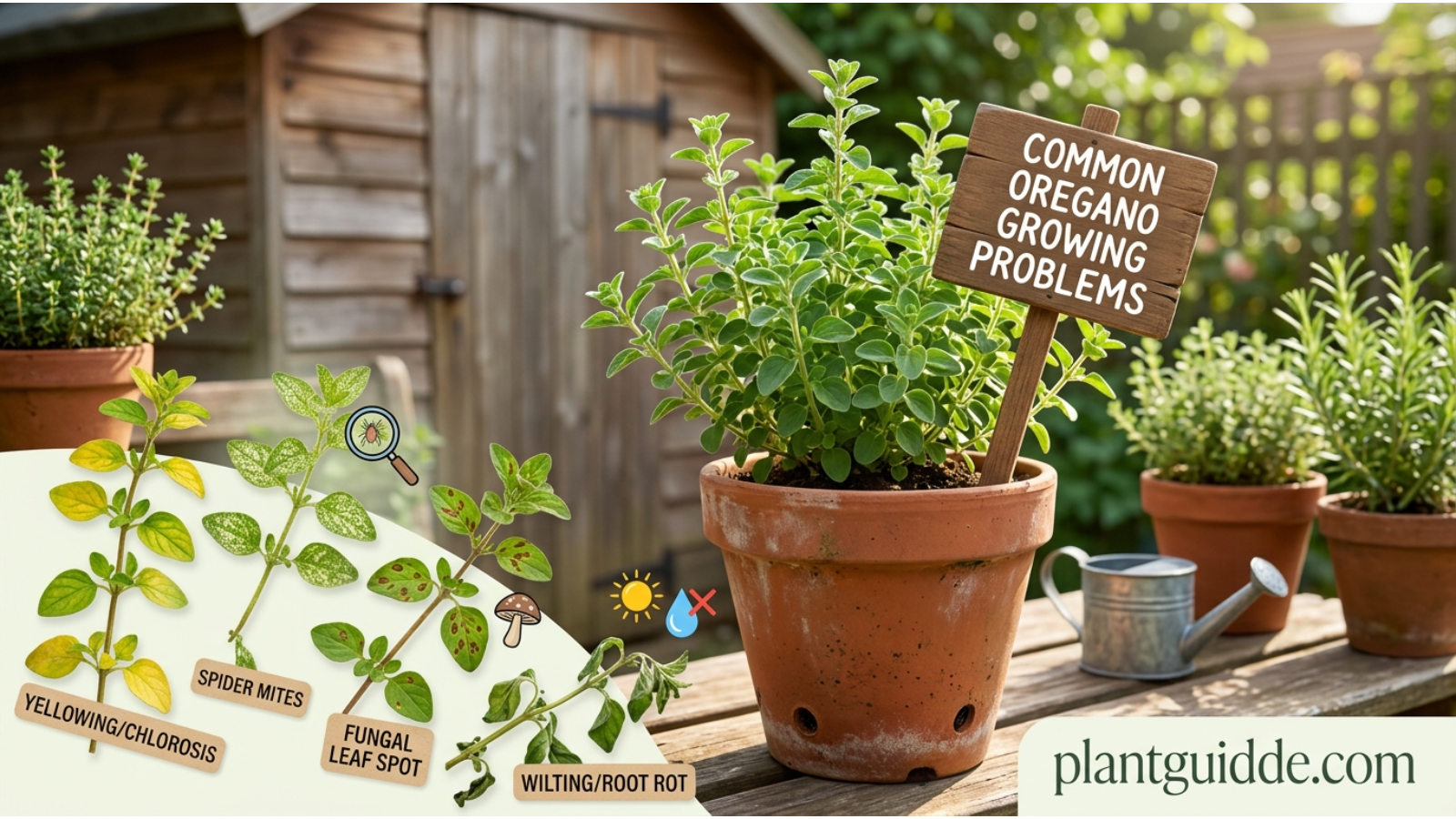 Common Oregano Growing Problems