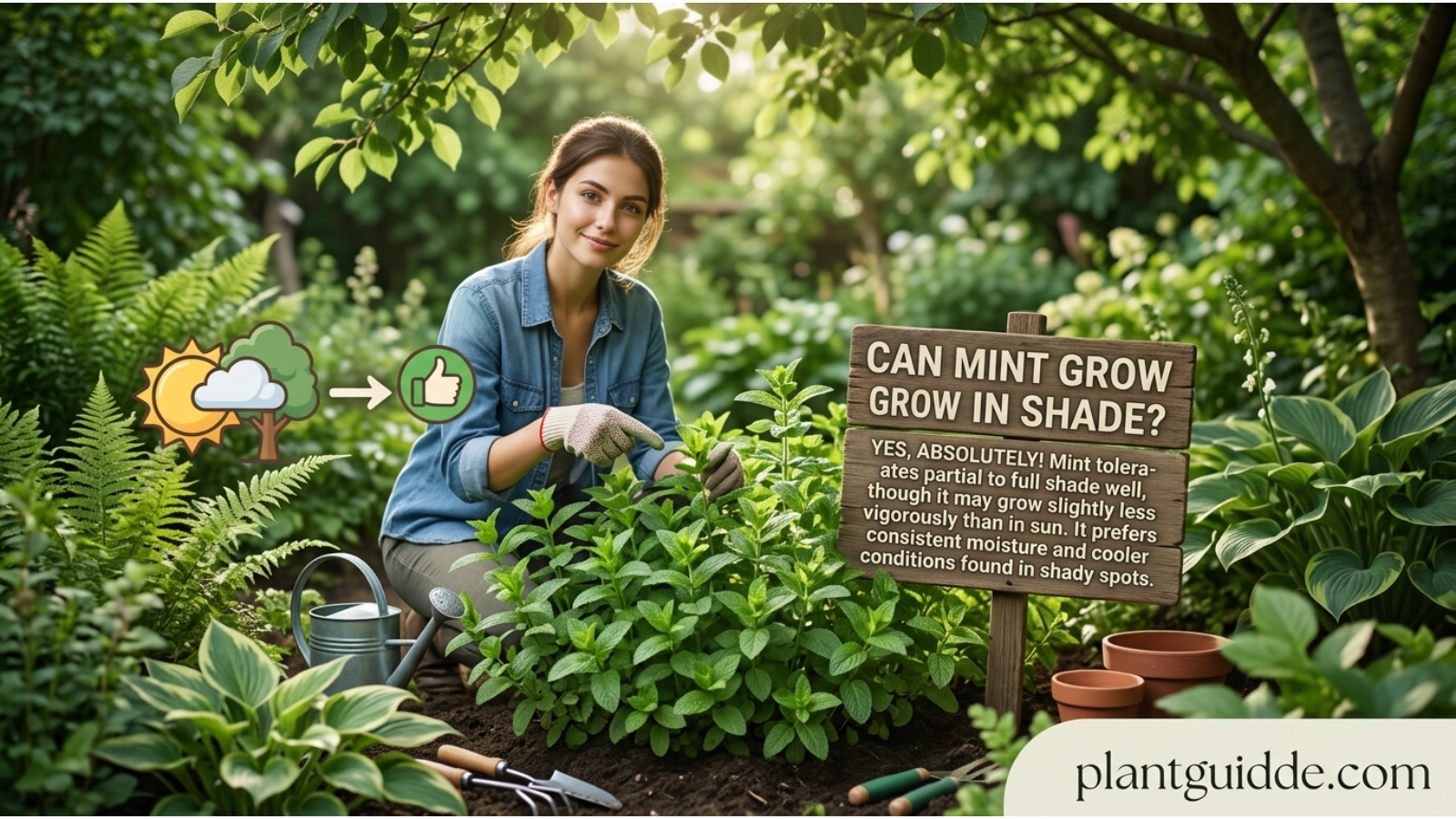 Can Mint Grow in Shade