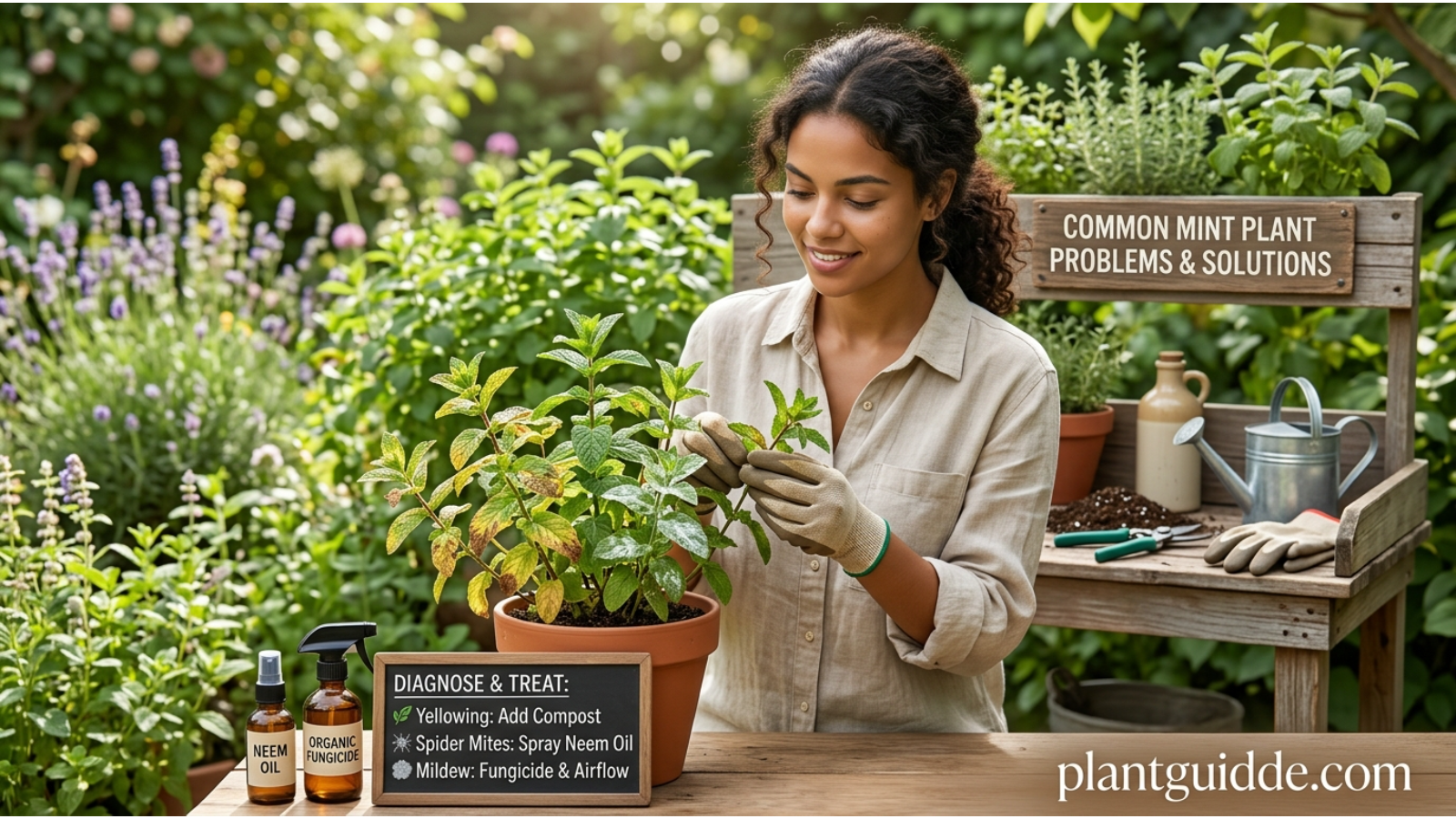 Common Mint Plant Problems and Solutions